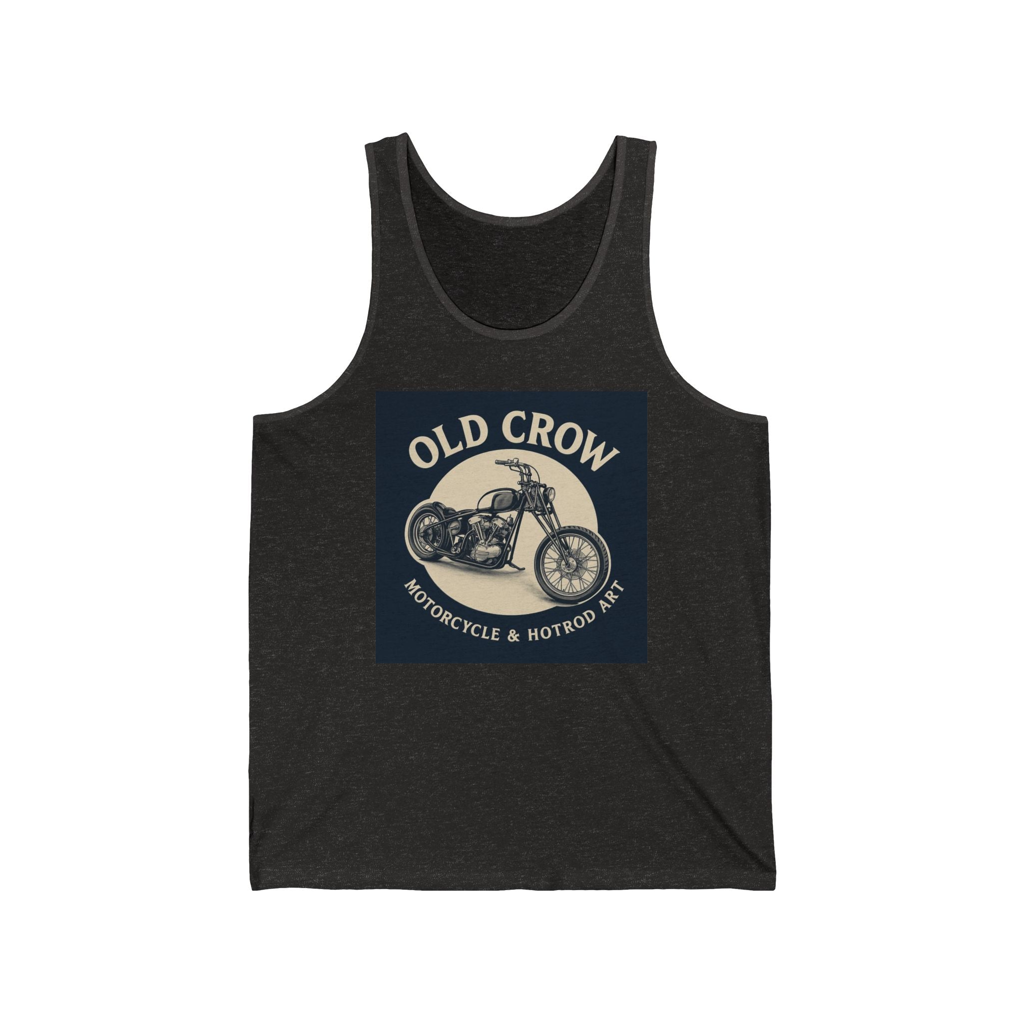 Old Crow Chopper Art Jersey Tank