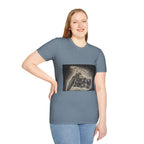 Custom Bobber Bike Canvas T-Shirt