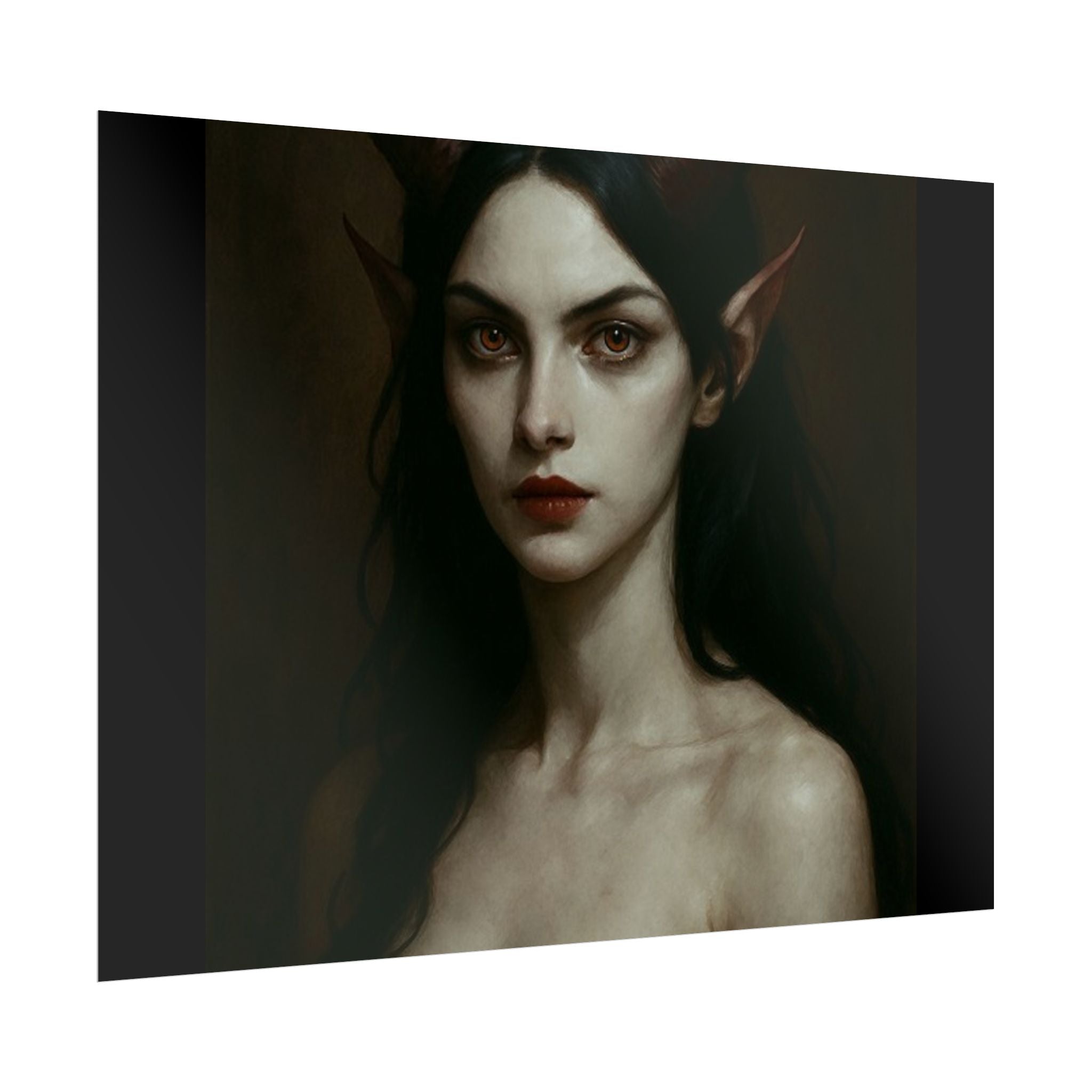 Gothic Art Rolled Posters, Dark Fantasy Wall Decor