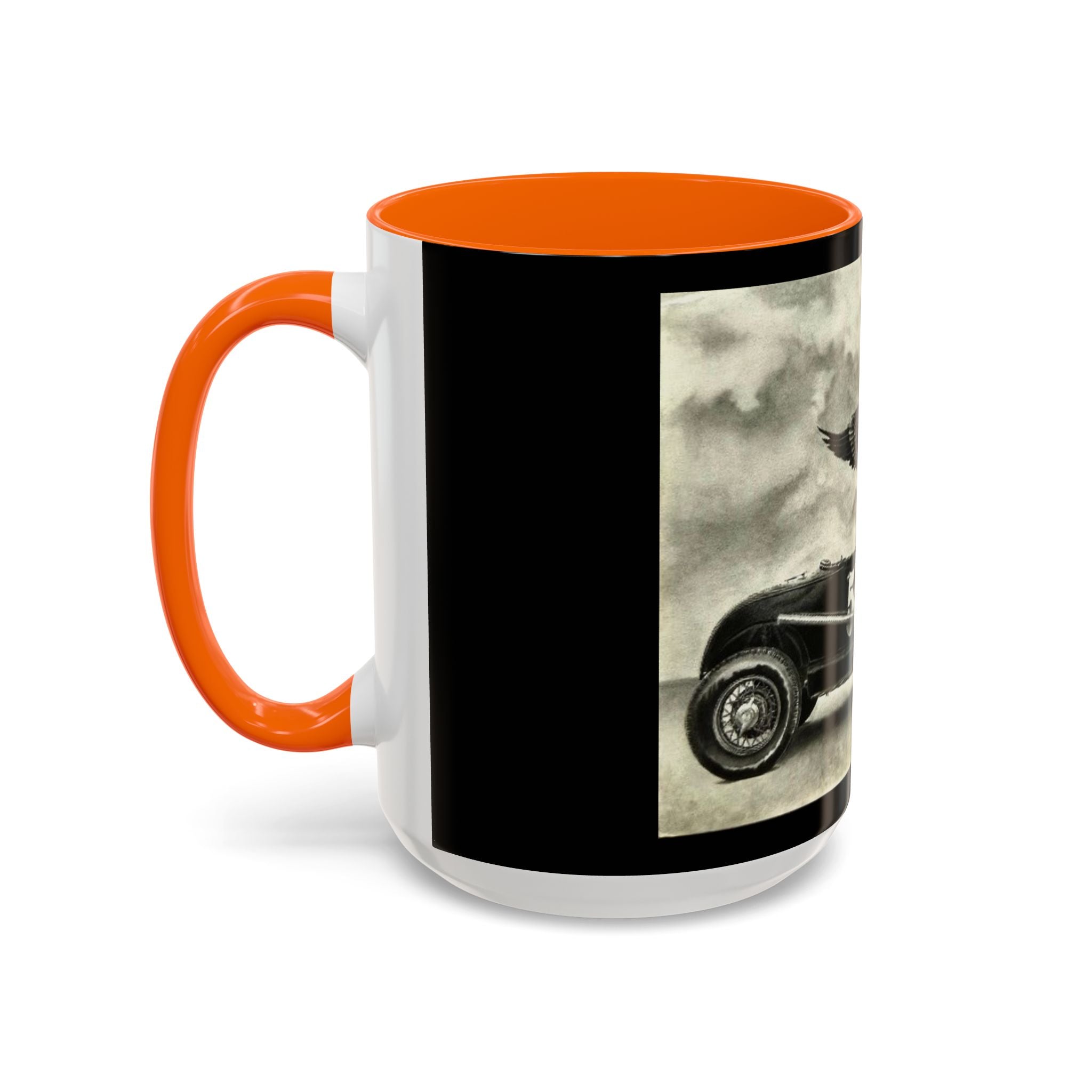 18 Vintage Racing Accent Coffee Mug