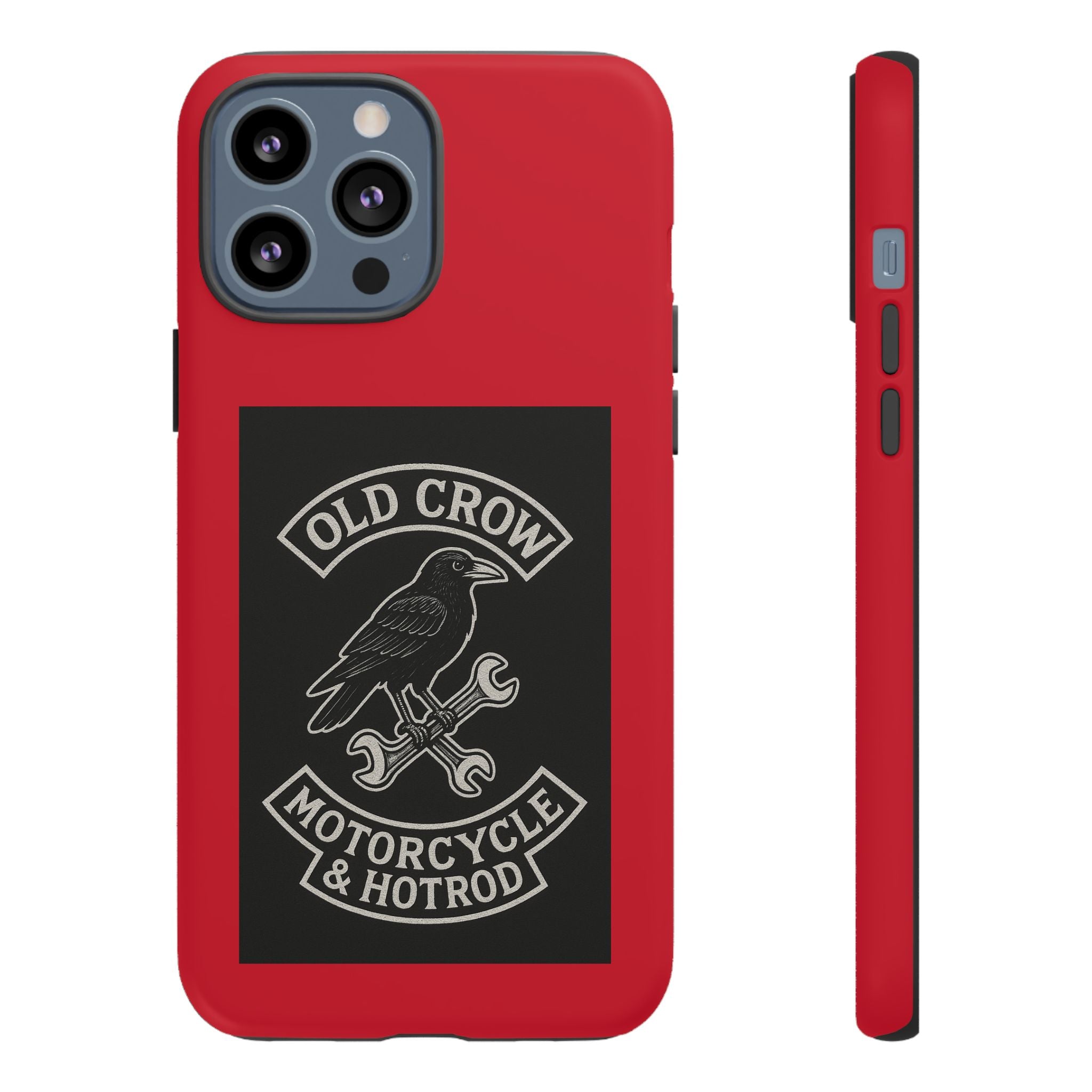 Old Crow Garage Retro Hotrod Rider Cases