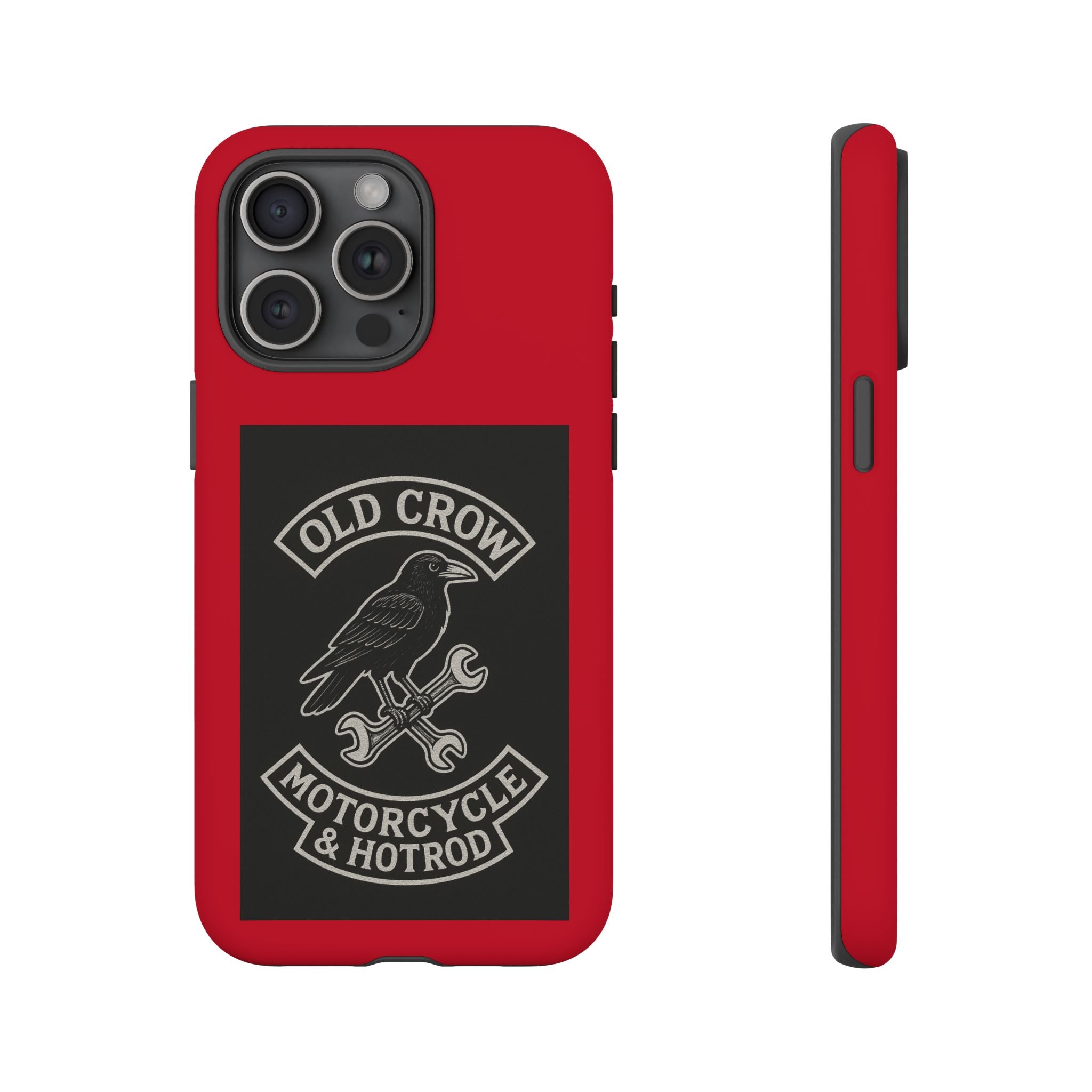 Old Crow Garage Retro Hotrod Rider Cases