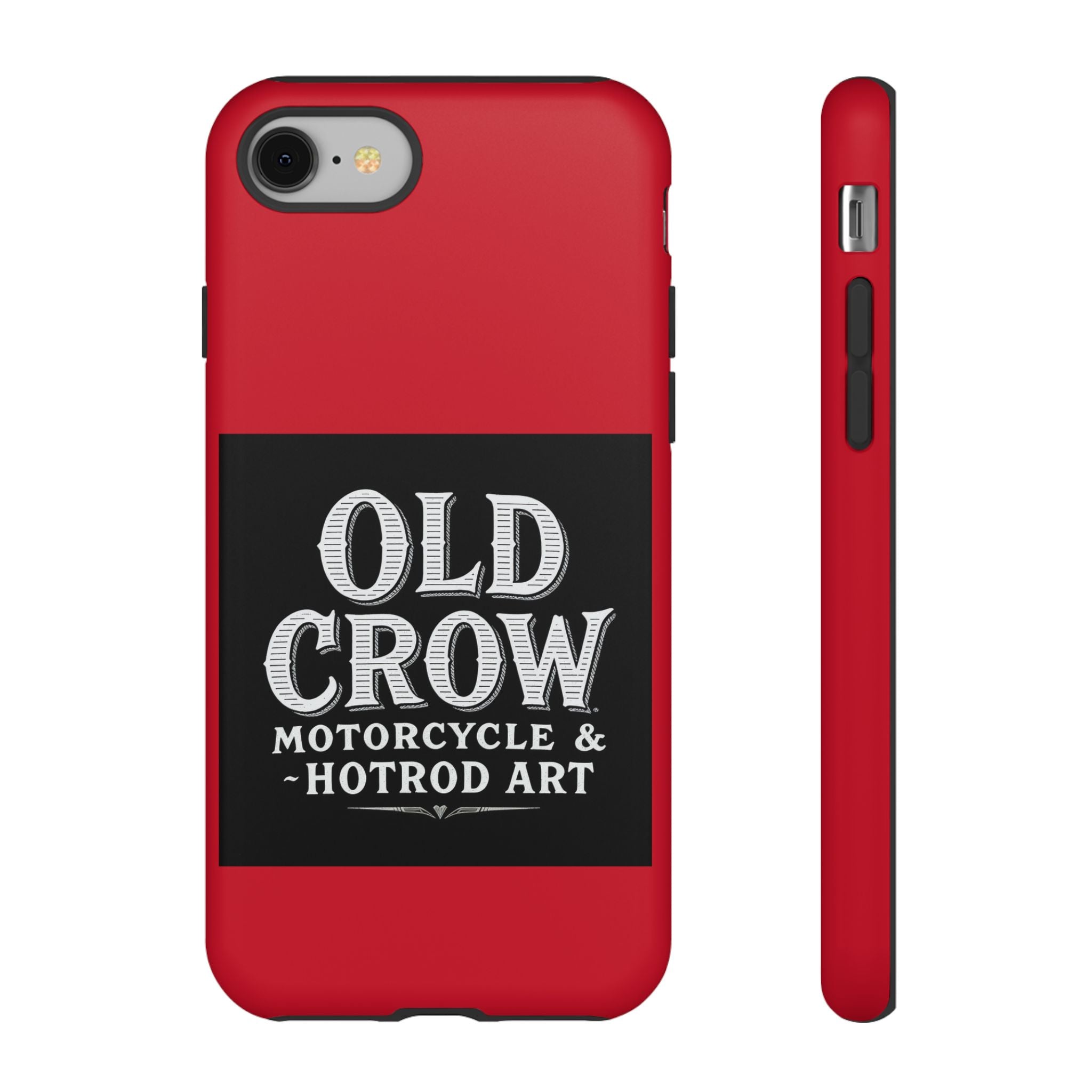 Classic Old Crow Garage Typography Cases