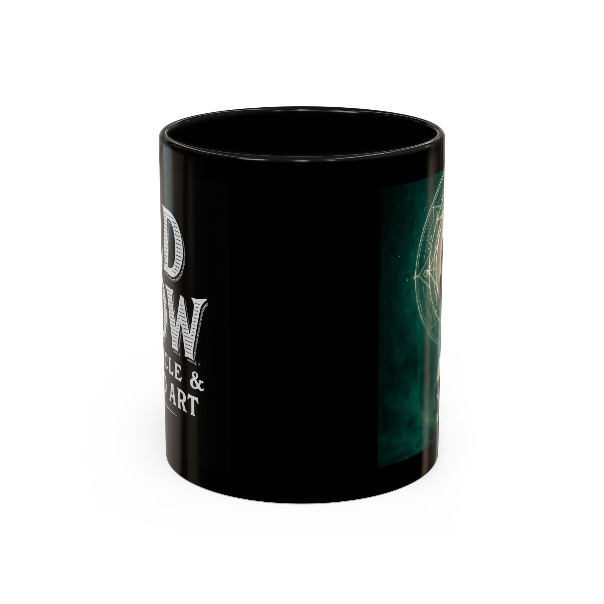 25 Haunting Black Mug Unique Gift for Goth Lovers