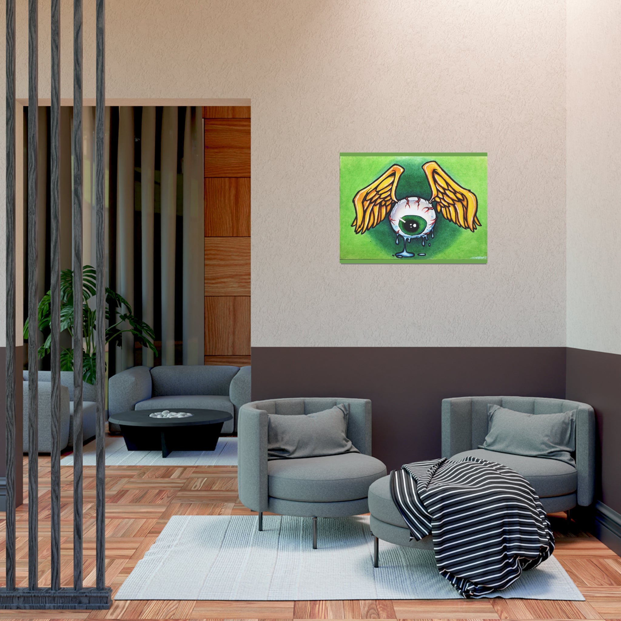Whimsical Eye Art Poster
