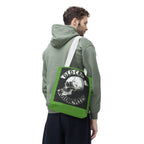 Old Crow Motorcycles Skull Emblem Tote Bag