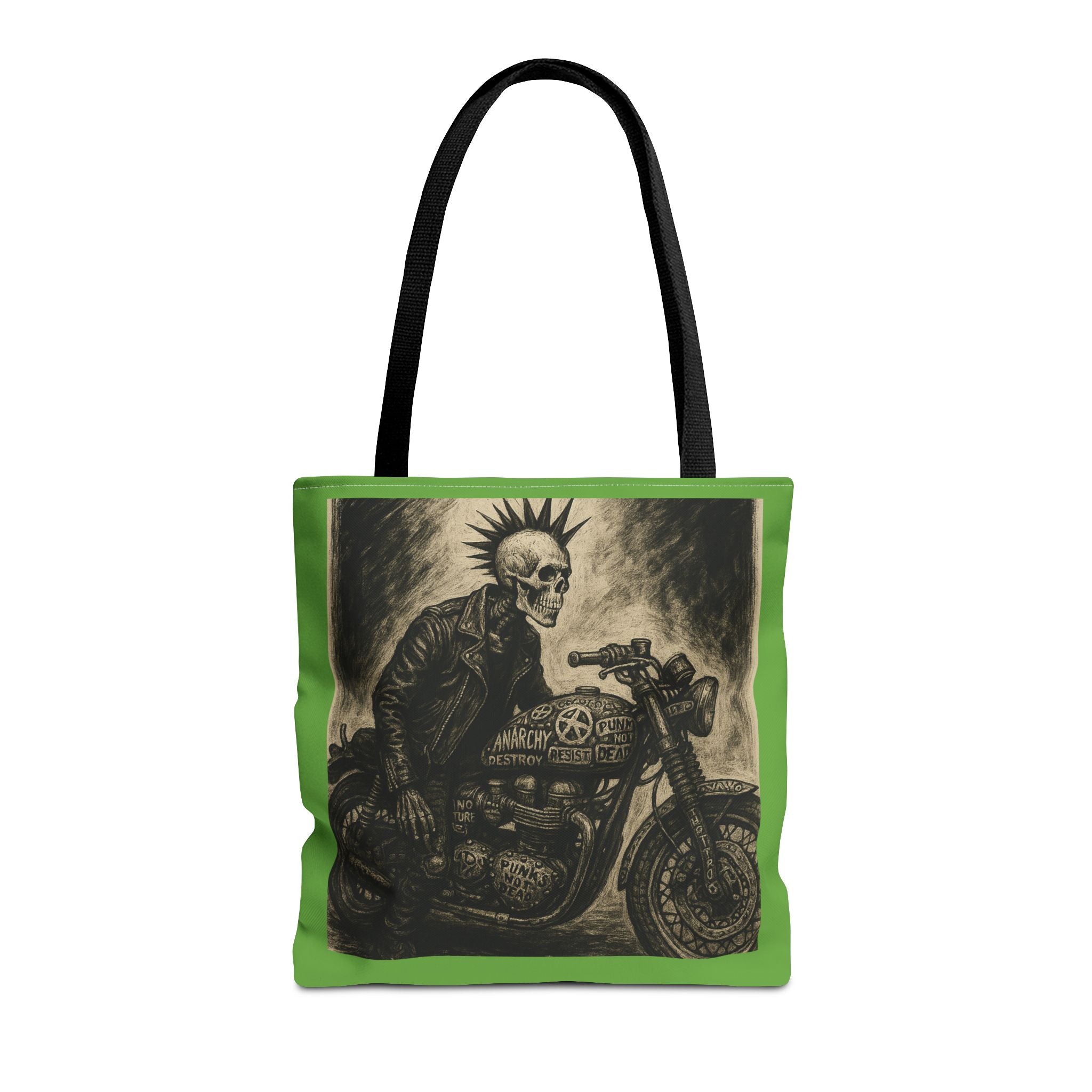 Heavy Metal Punk Rider Tote Bag
