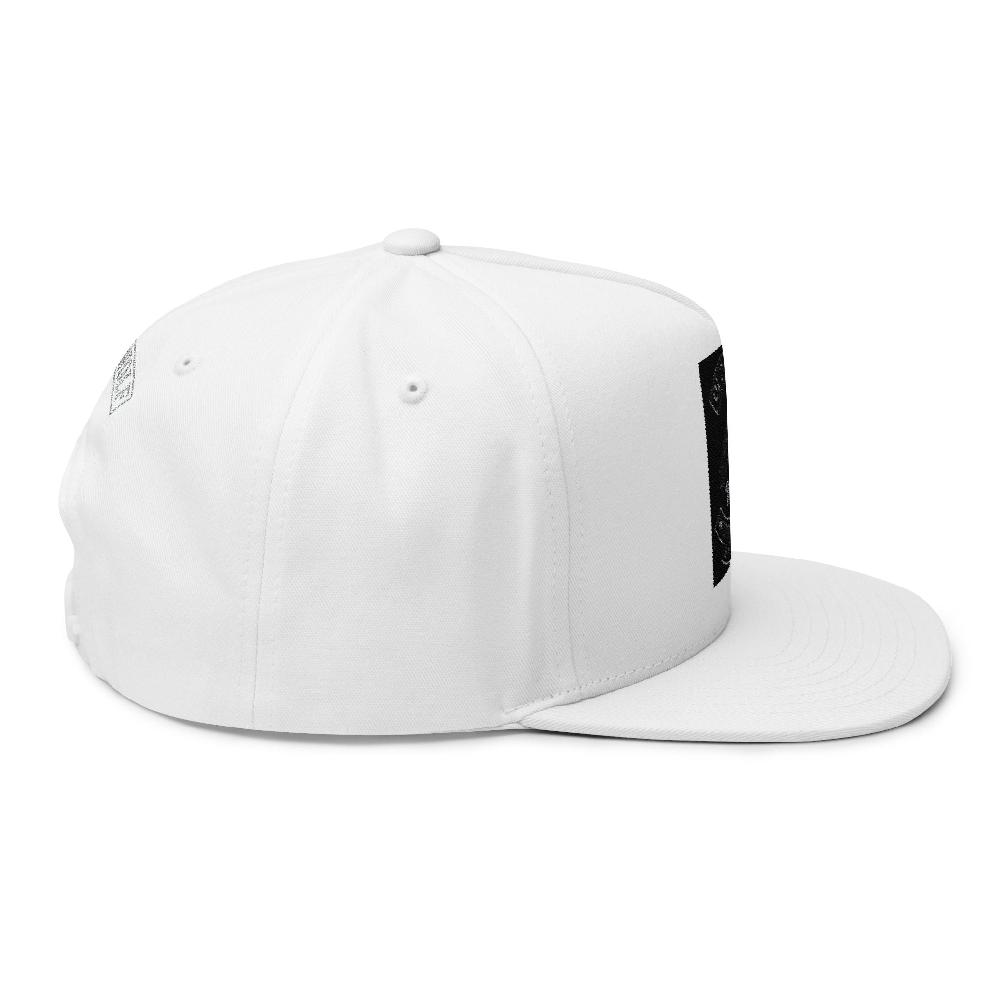 Flat Bill Cap (Embroidery)