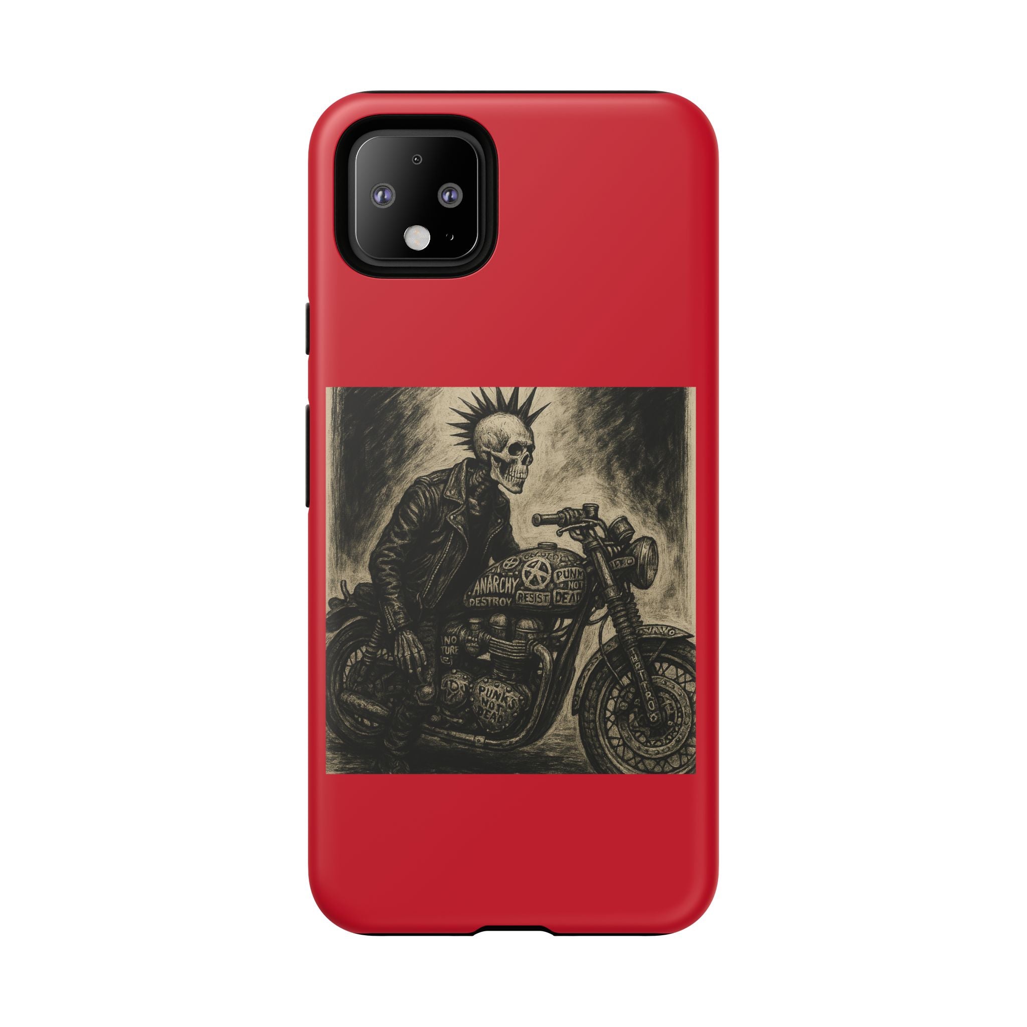Gothic Punk Biker Skeleton Cases
