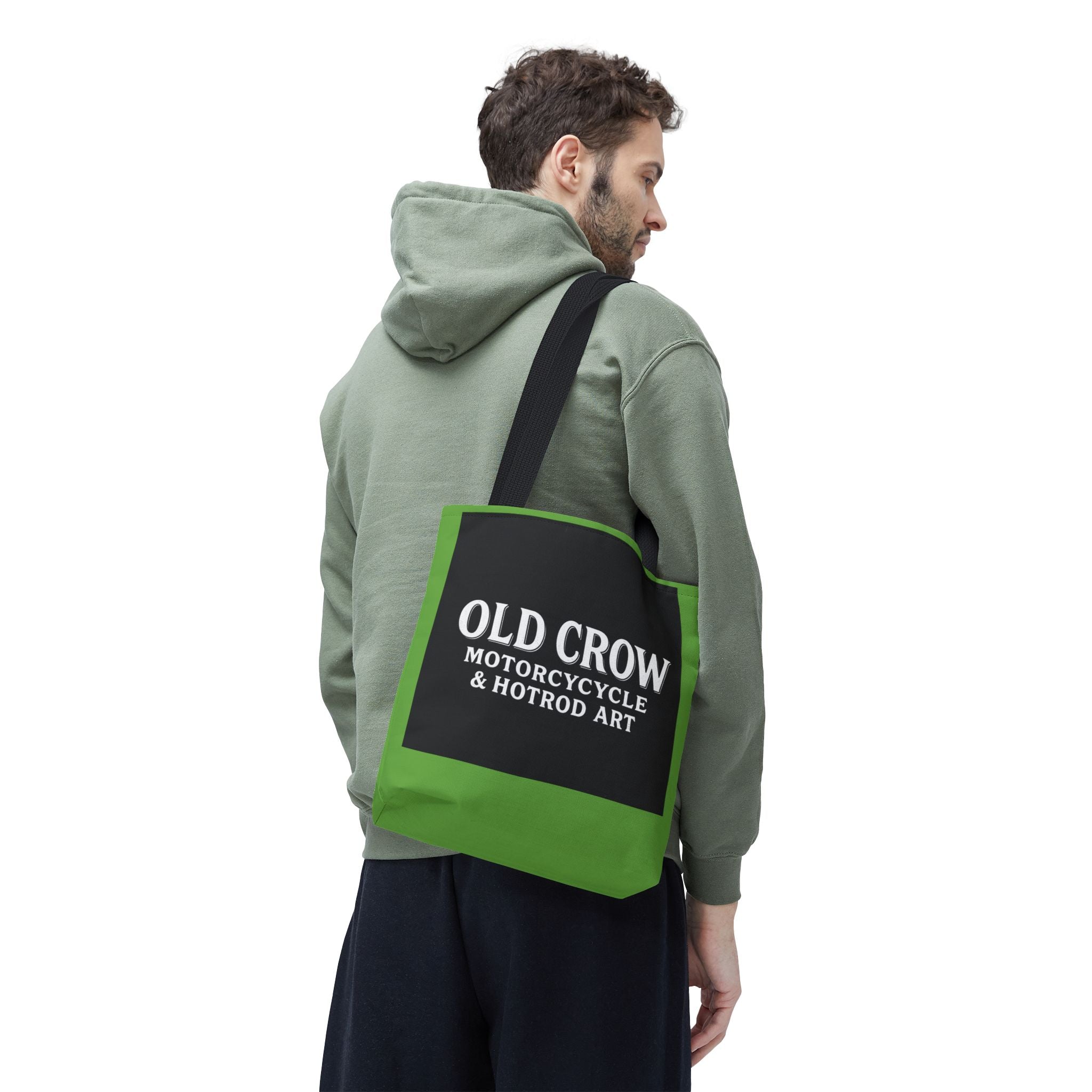 Old Crow Motorcycle & Hotrod Tote Bag