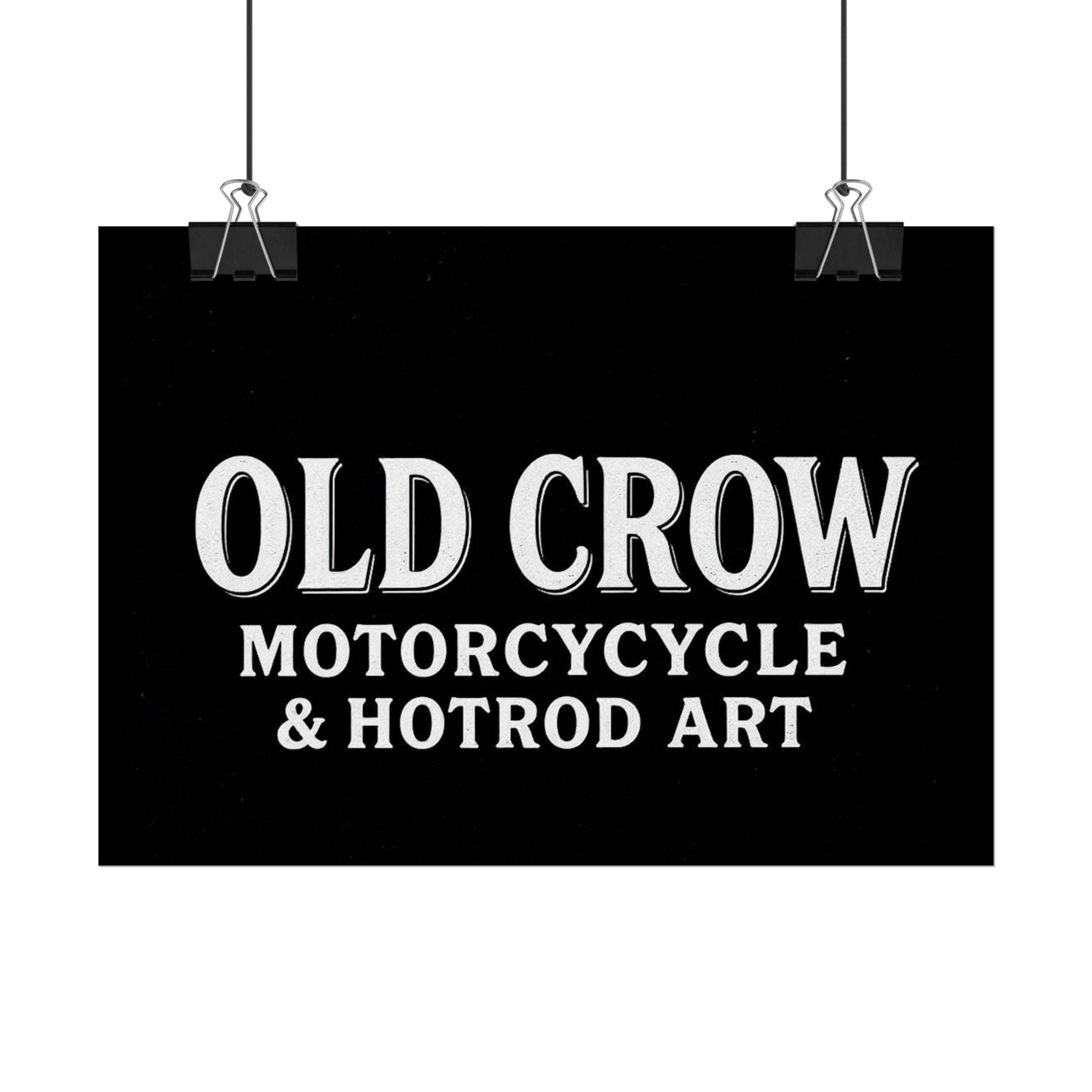 Old Crow: The Omen Art Rolled Posters