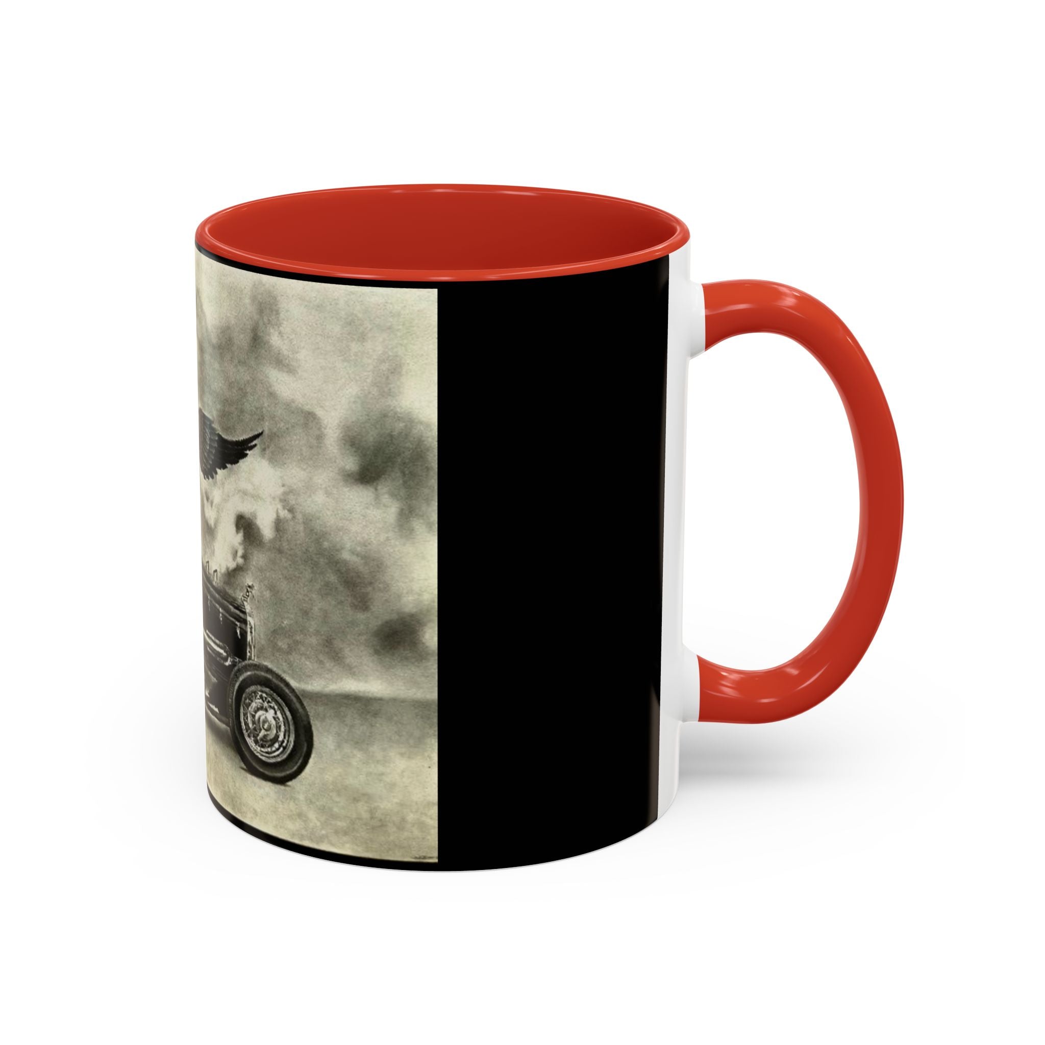 18 Vintage Racing Accent Coffee Mug