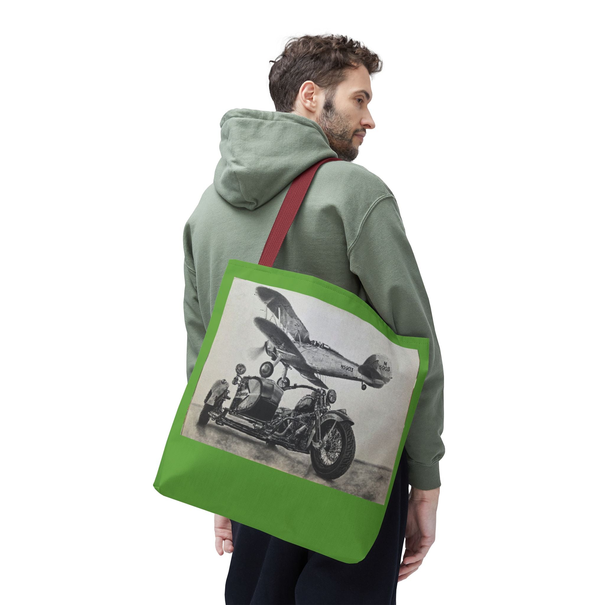 Biplane Brotherhood Tote Bag