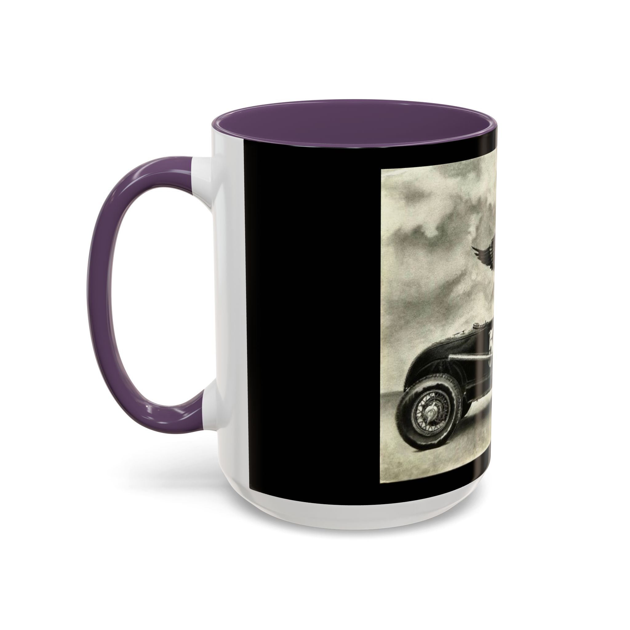 18 Vintage Racing Accent Coffee Mug