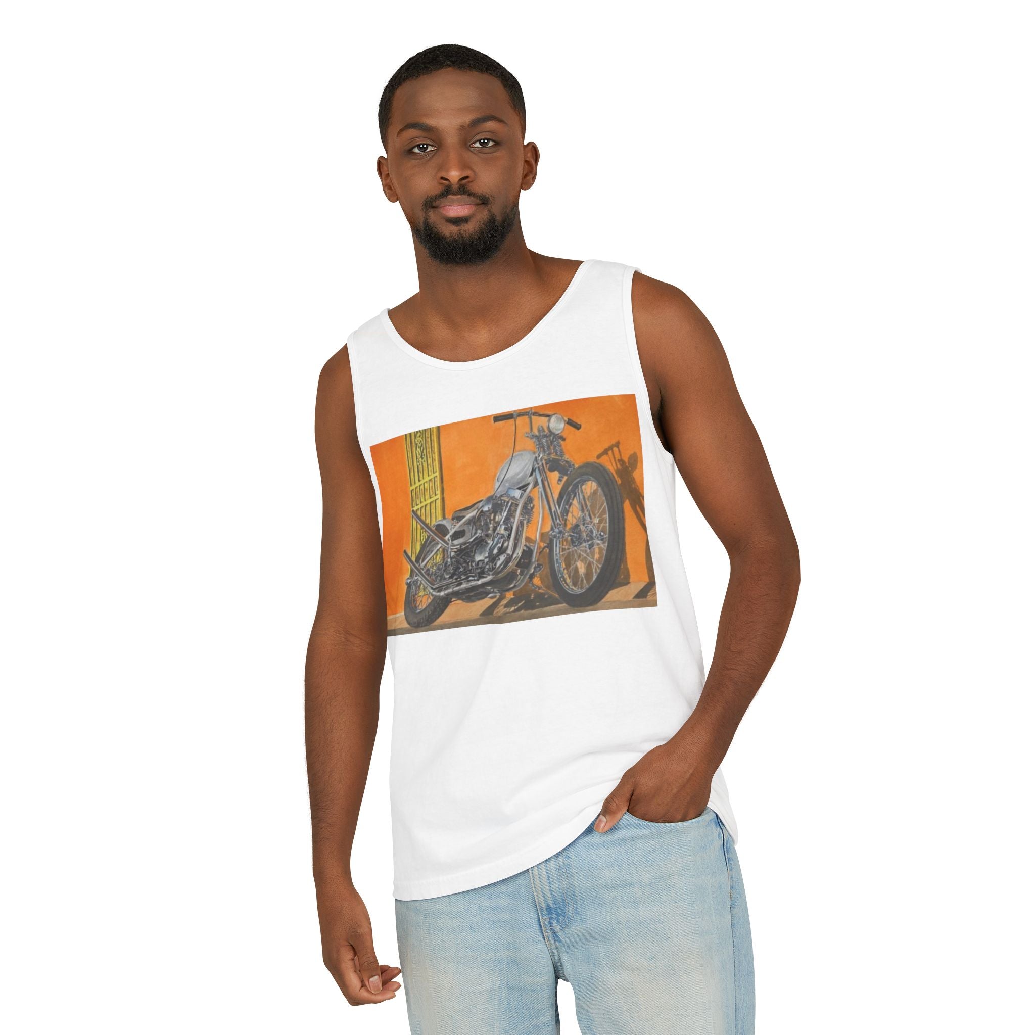 Sunset Chopper Tank Top