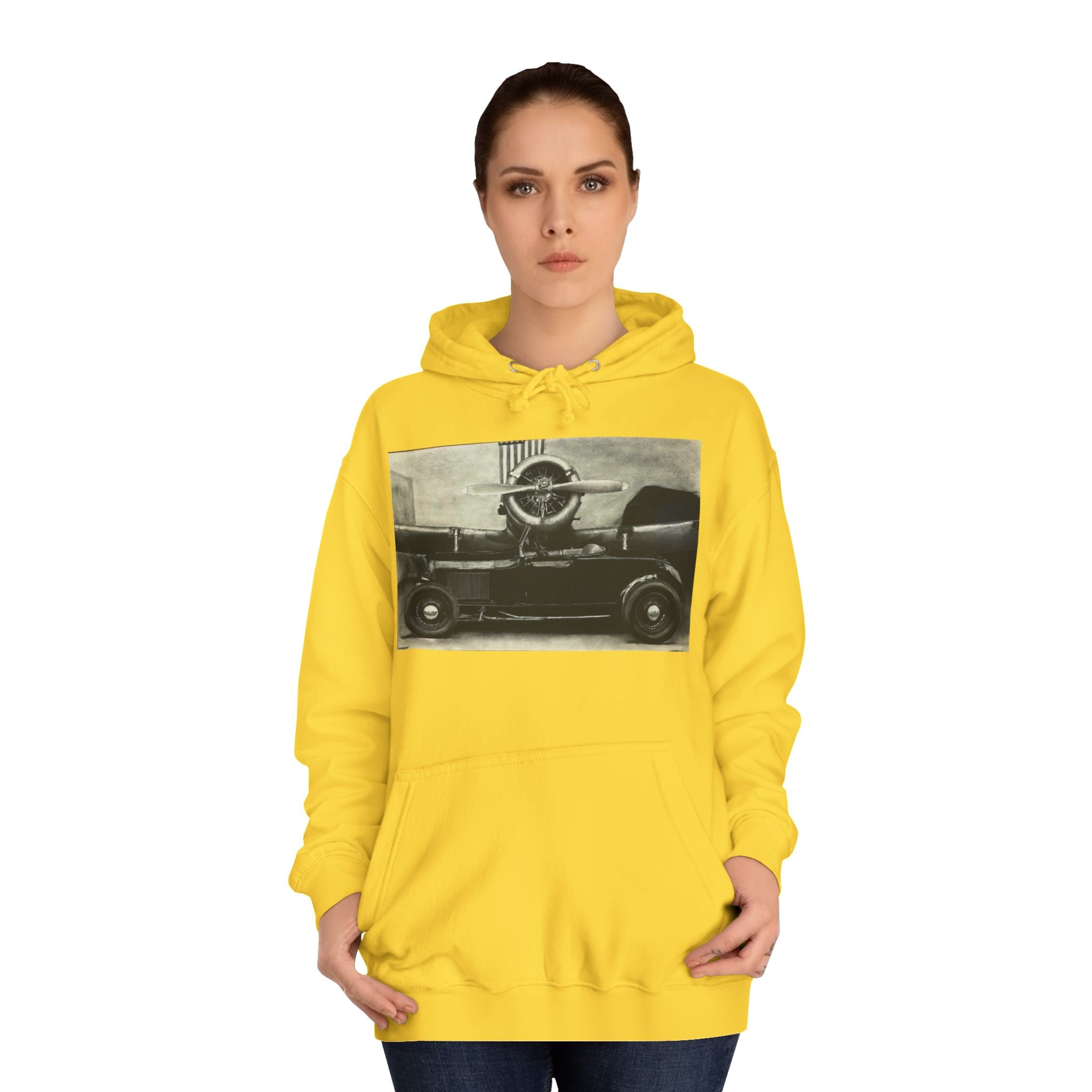 Sky and Speed Hoodie College Hoodie