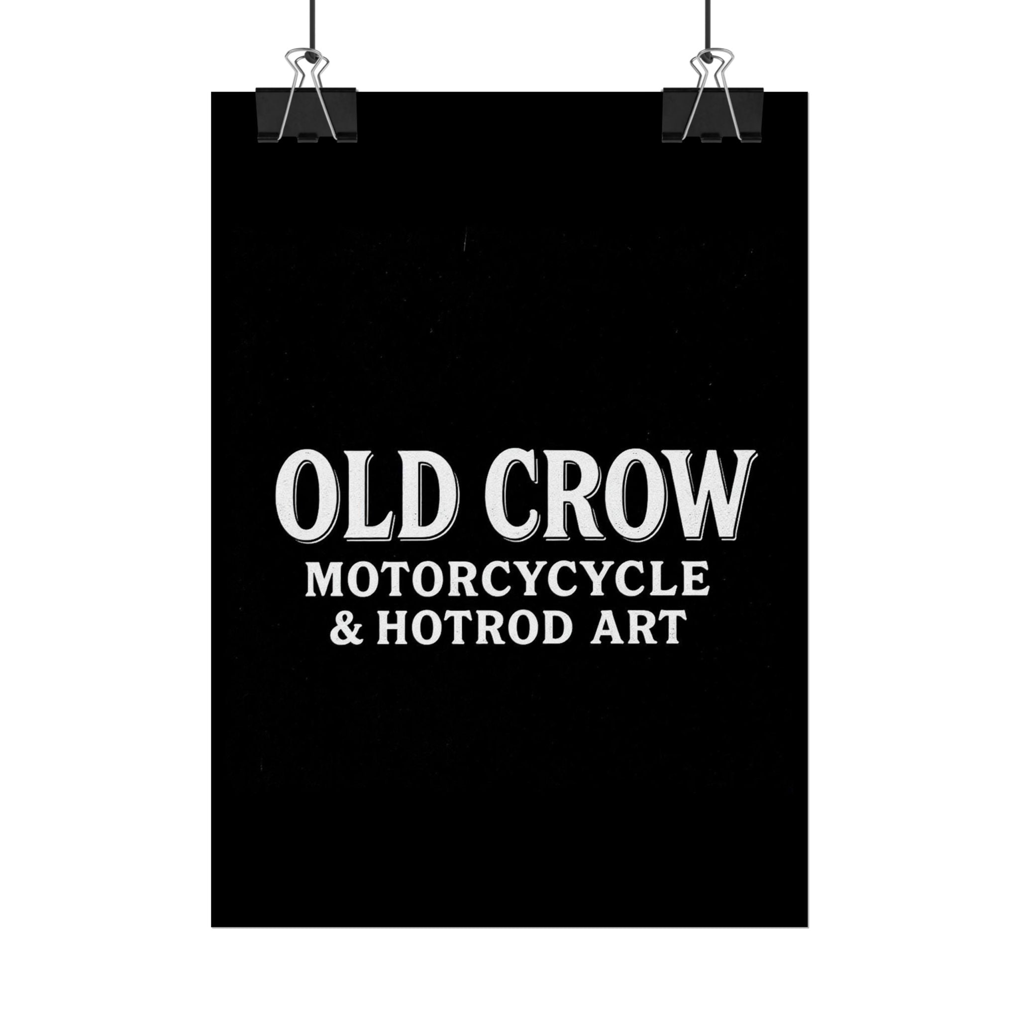 Old Crow: The Omen Art Rolled Posters