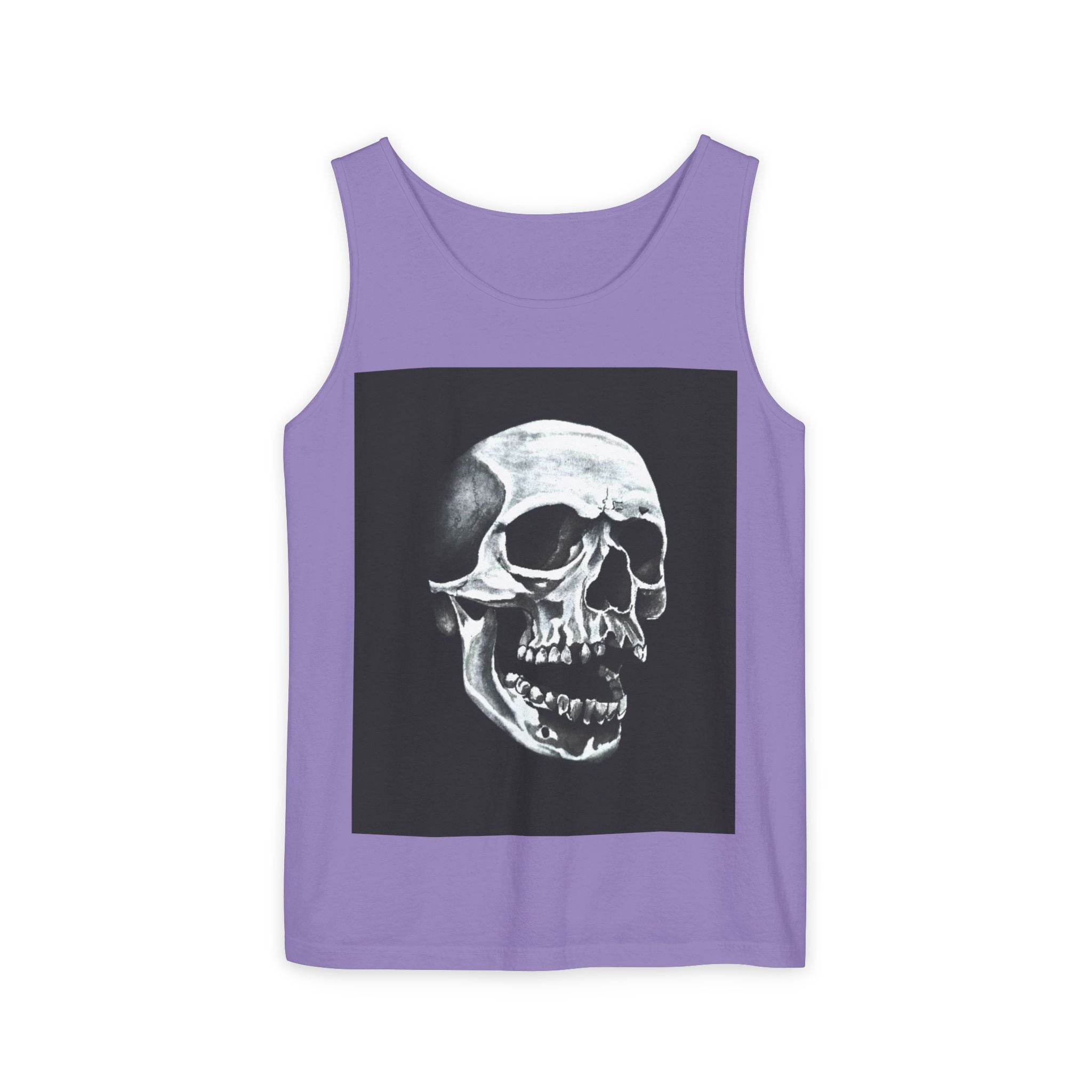 Shadowed Skull Tank Top