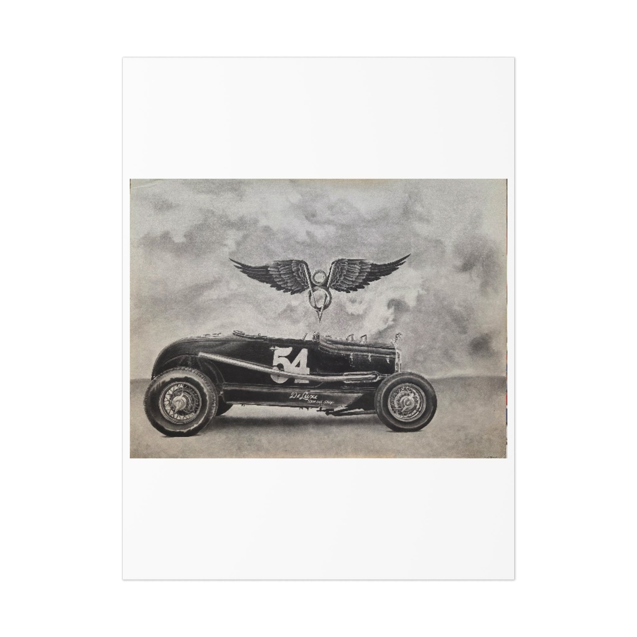 Old Crow: Speed, Steel & Spirit Art Print