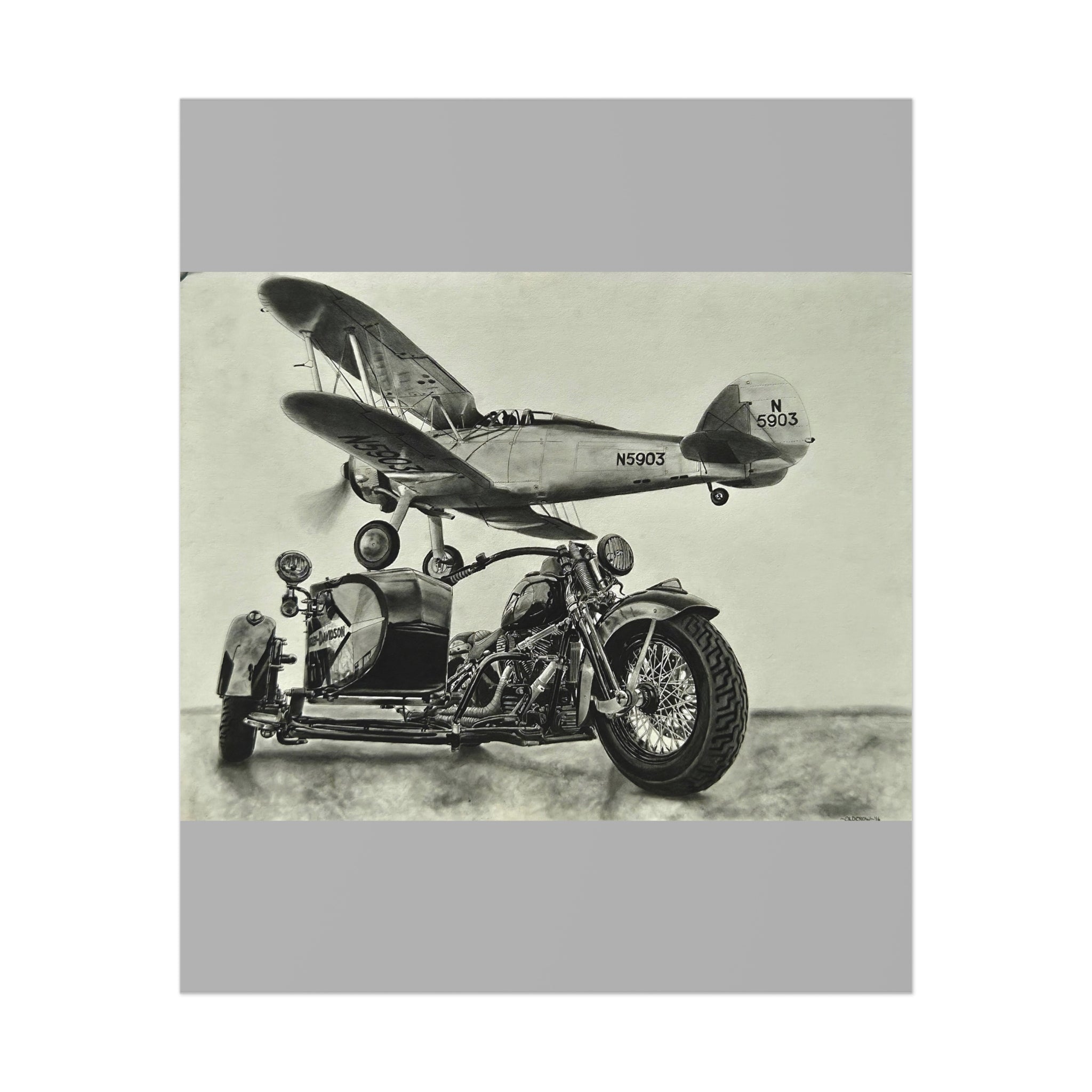 From Runway to Highway Transportation Art Print