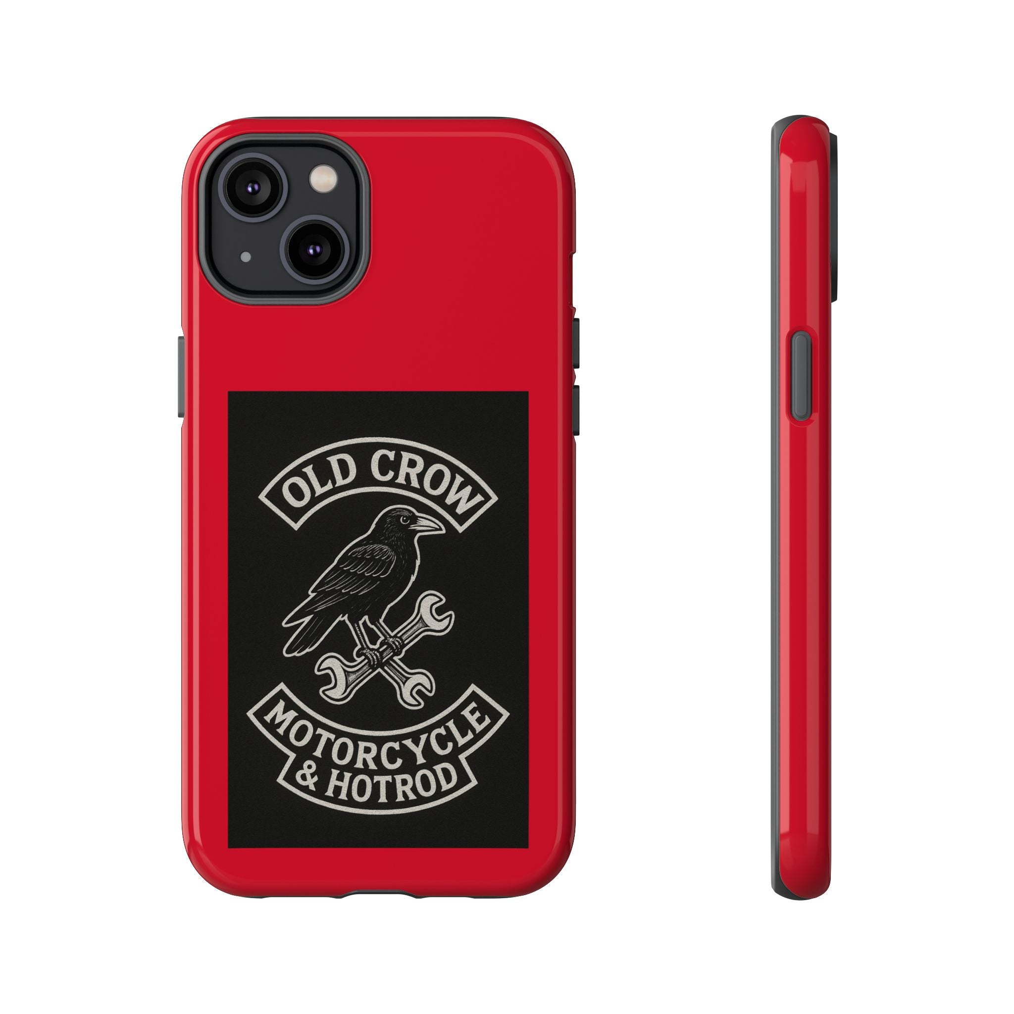 Old Crow Garage Retro Hotrod Rider Cases