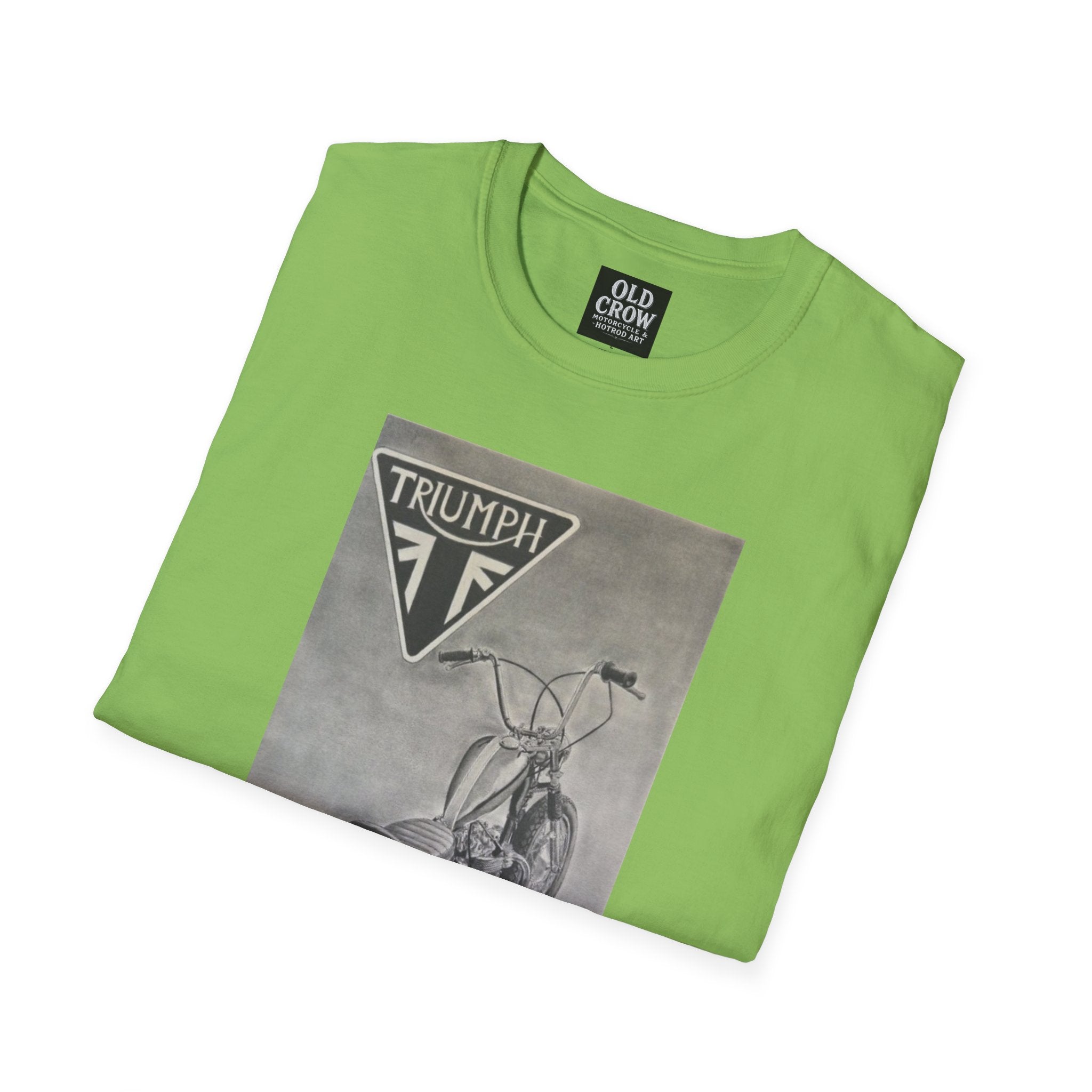 Retro Triumph Chopper Softstyle T-Shirt