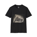 Custom Bobber Bike Canvas T-Shirt