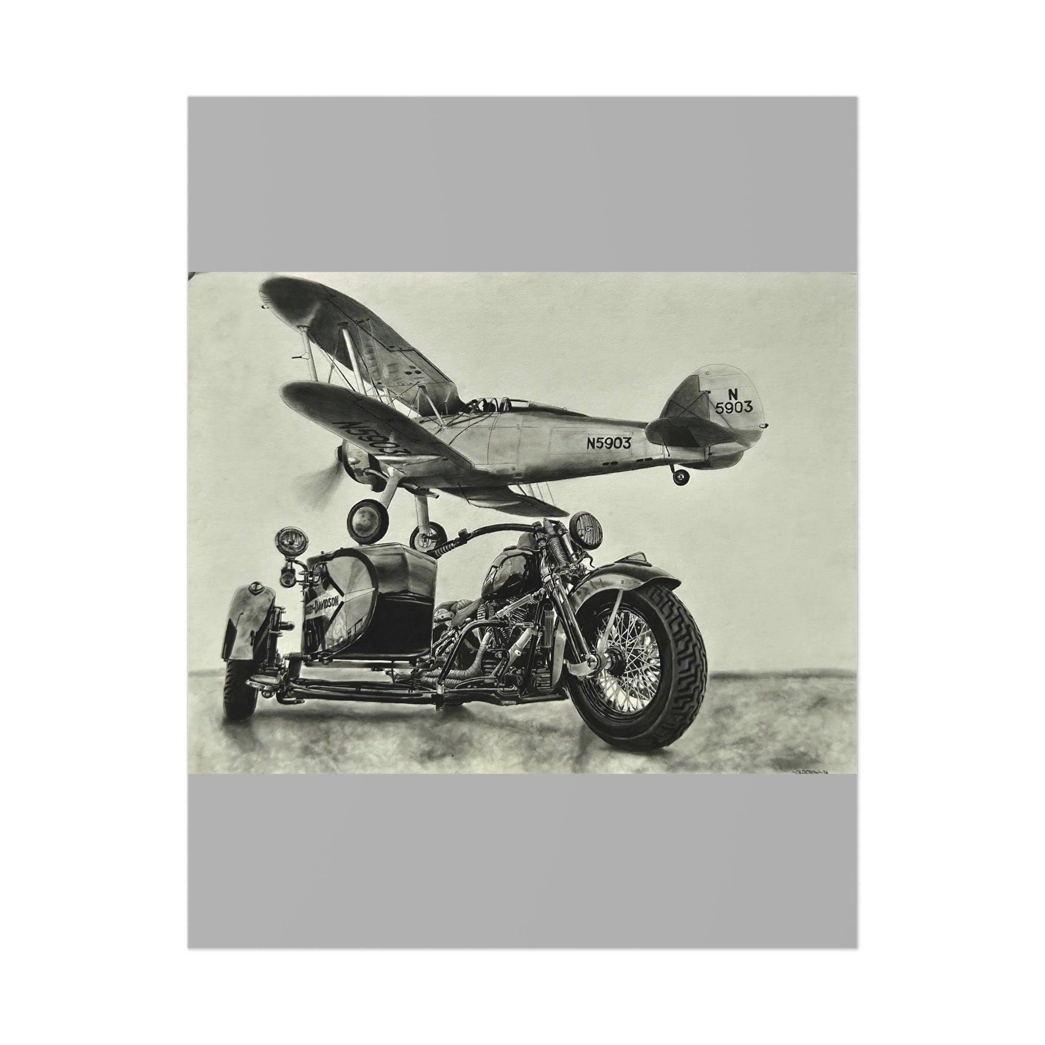 From Runway to Highway Transportation Art Print