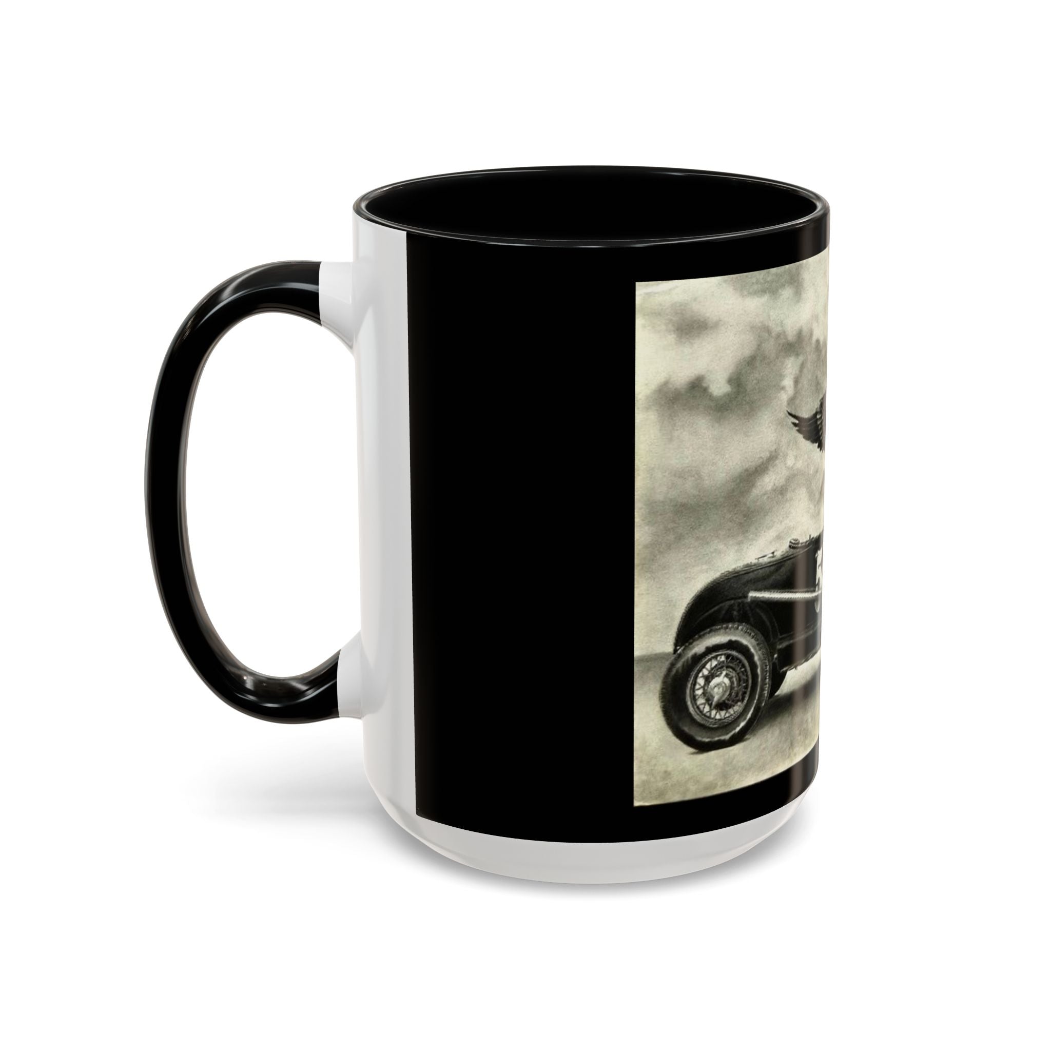 18 Vintage Racing Accent Coffee Mug