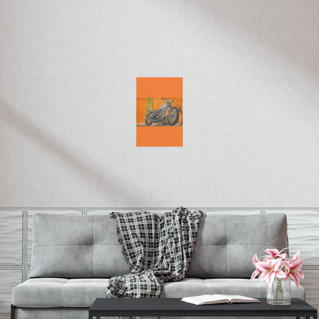 Steel Shadows  Art Print