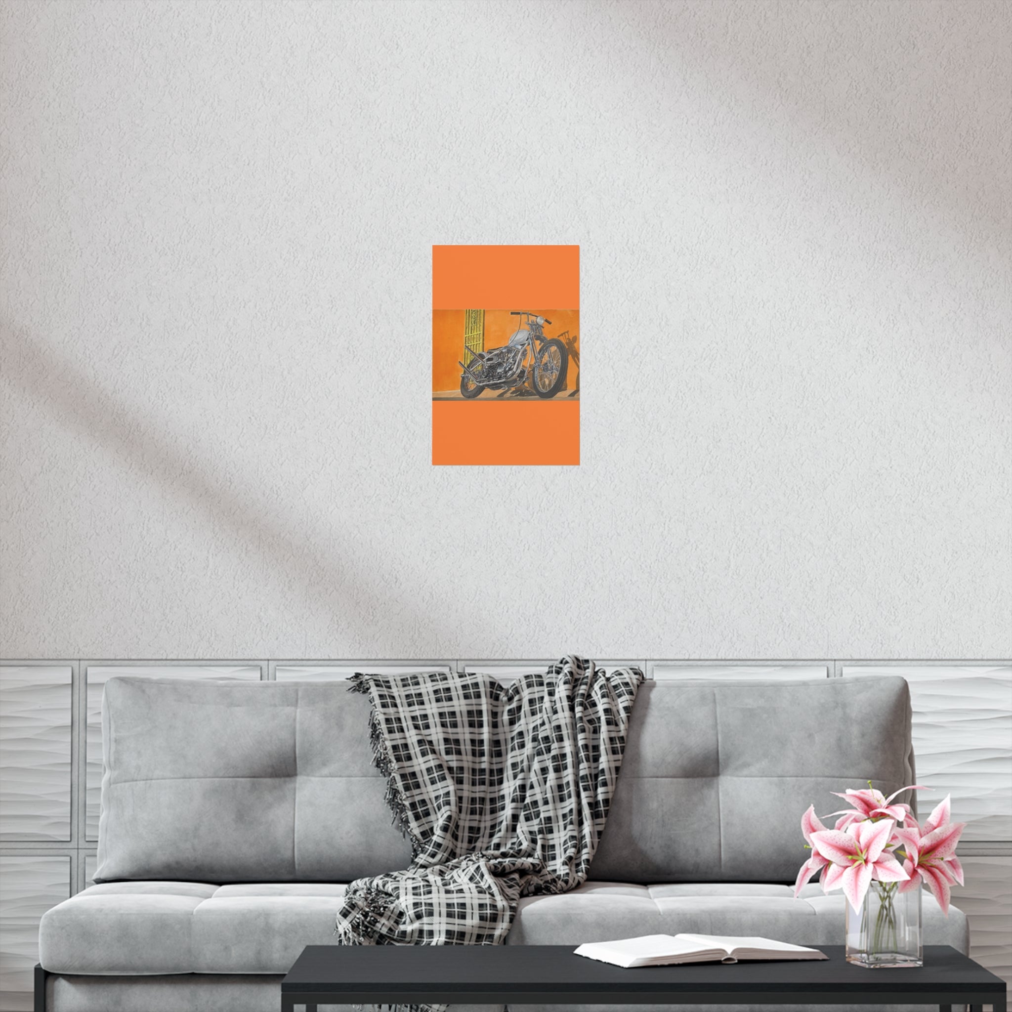 Steel Shadows  Art Print