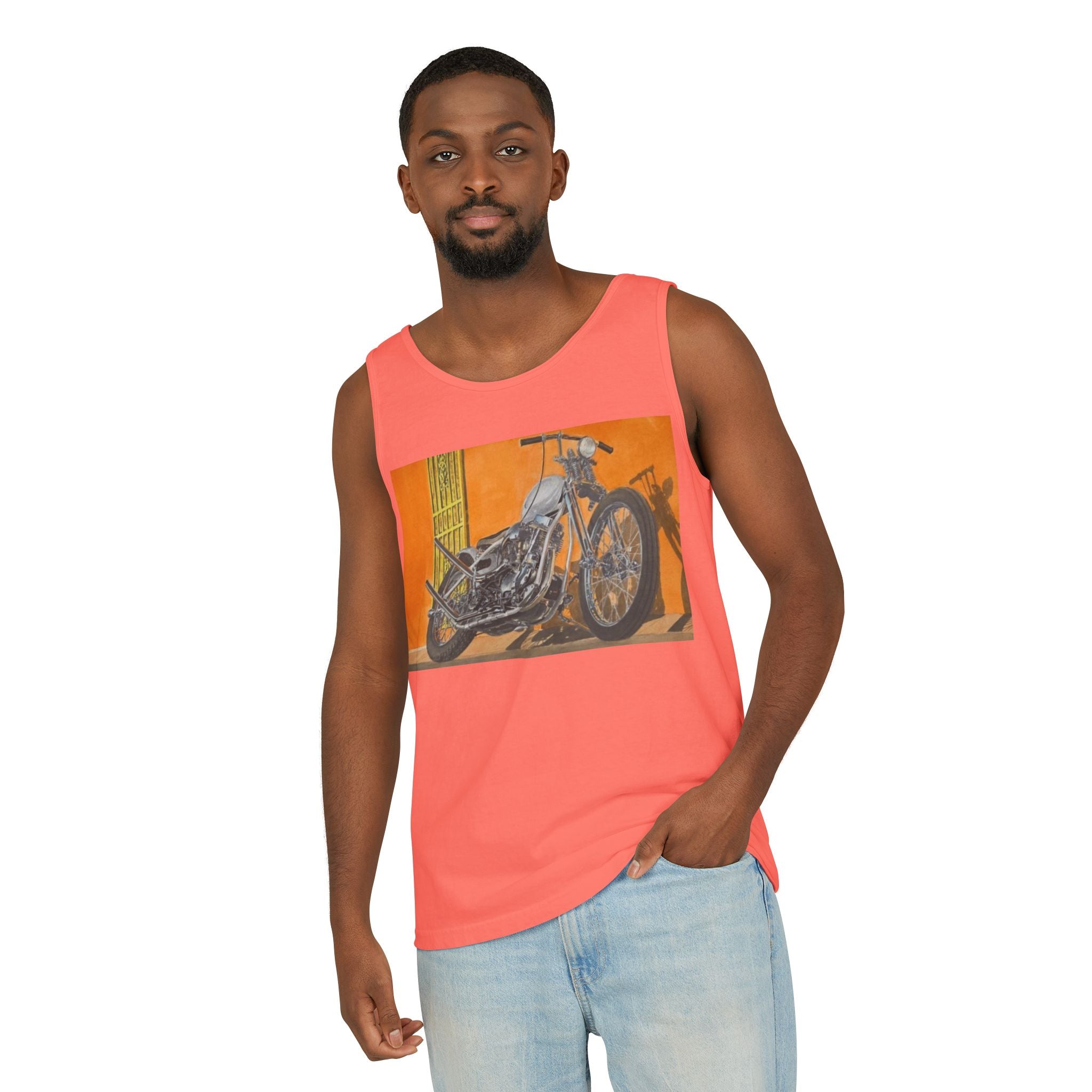 Sunset Chopper Tank Top
