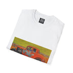 Vintage Hotrod in Motion Softstyle T-Shirt, " Book'n"