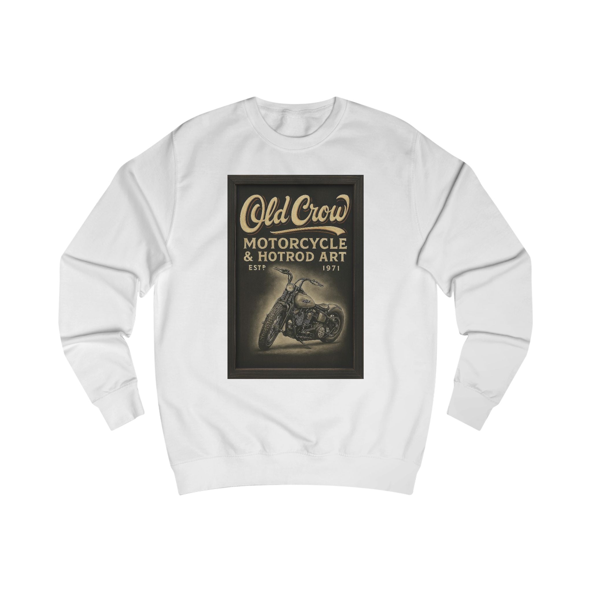 Old Crow Custom Motorcycle Sweatshirt