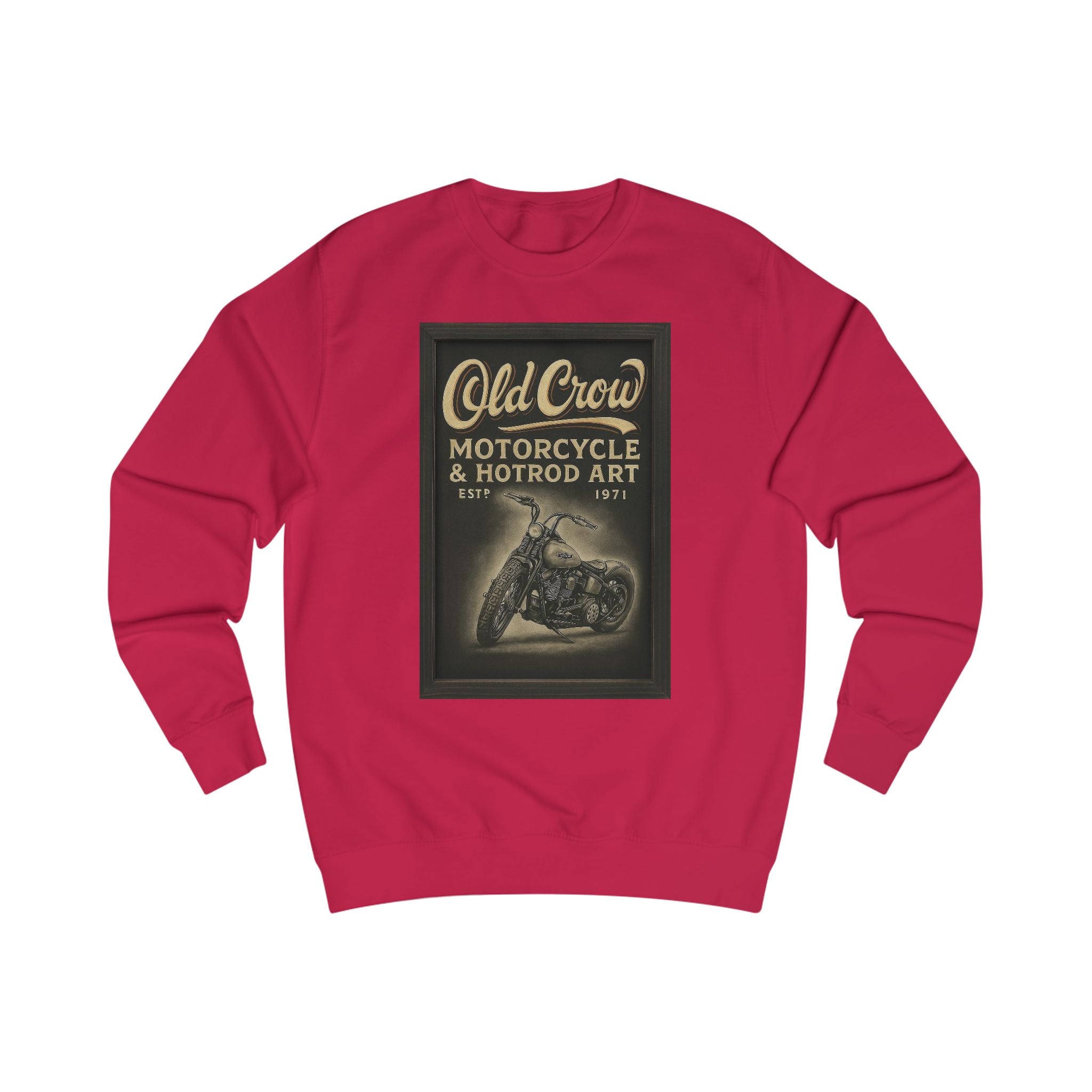 Old Crow Custom Motorcycle Sweatshirt