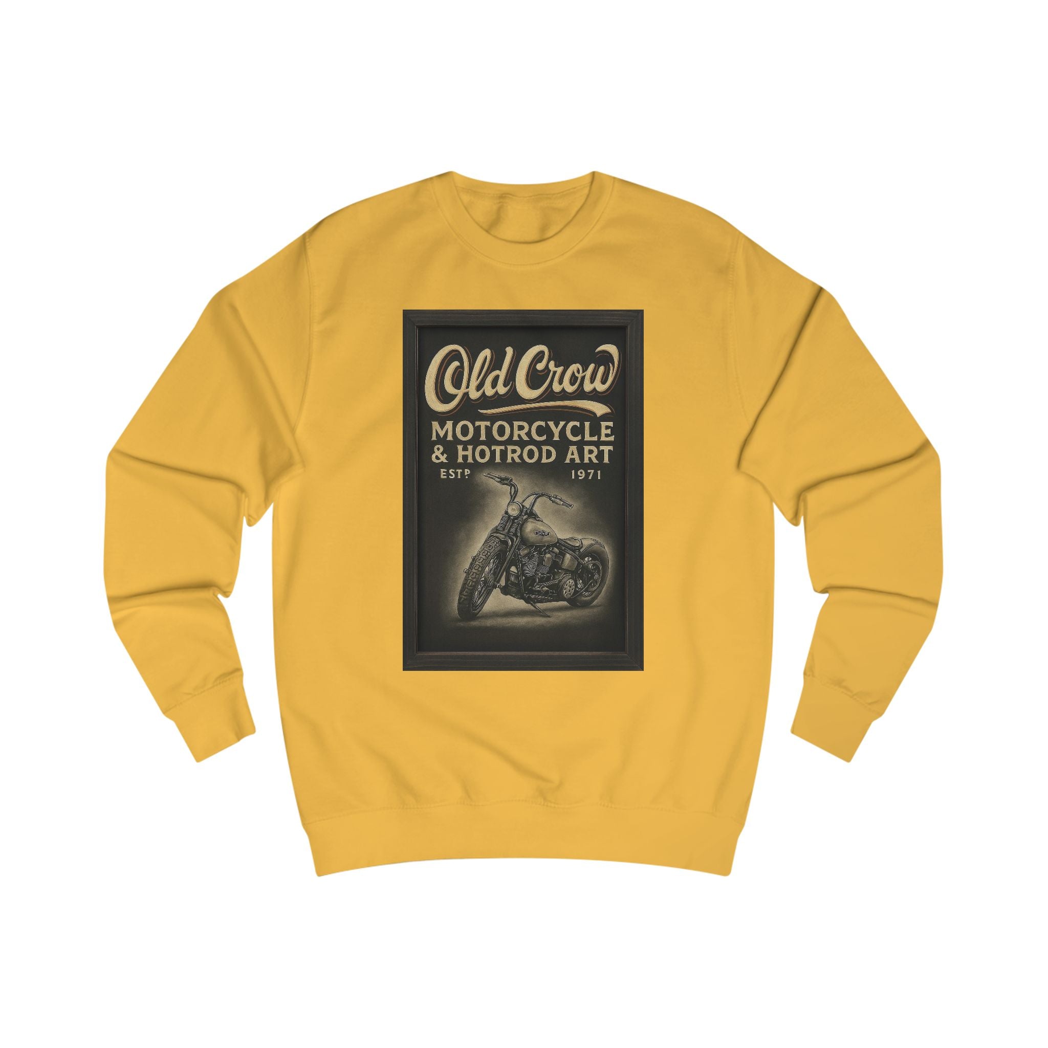Old Crow Custom Motorcycle Sweatshirt