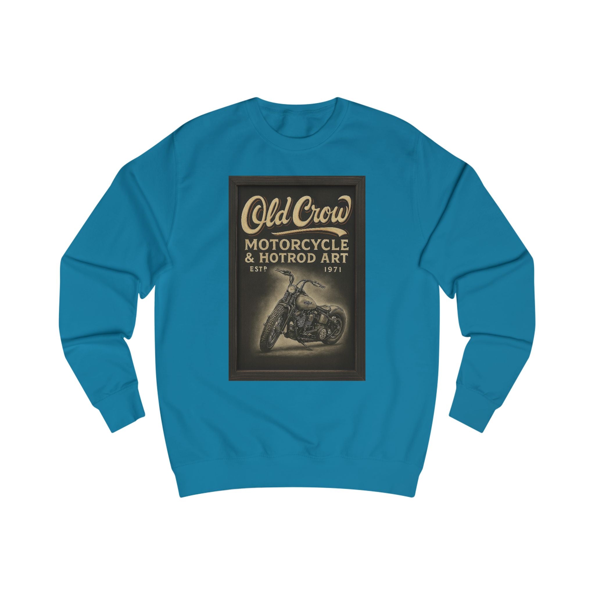 Old Crow Custom Motorcycle Sweatshirt