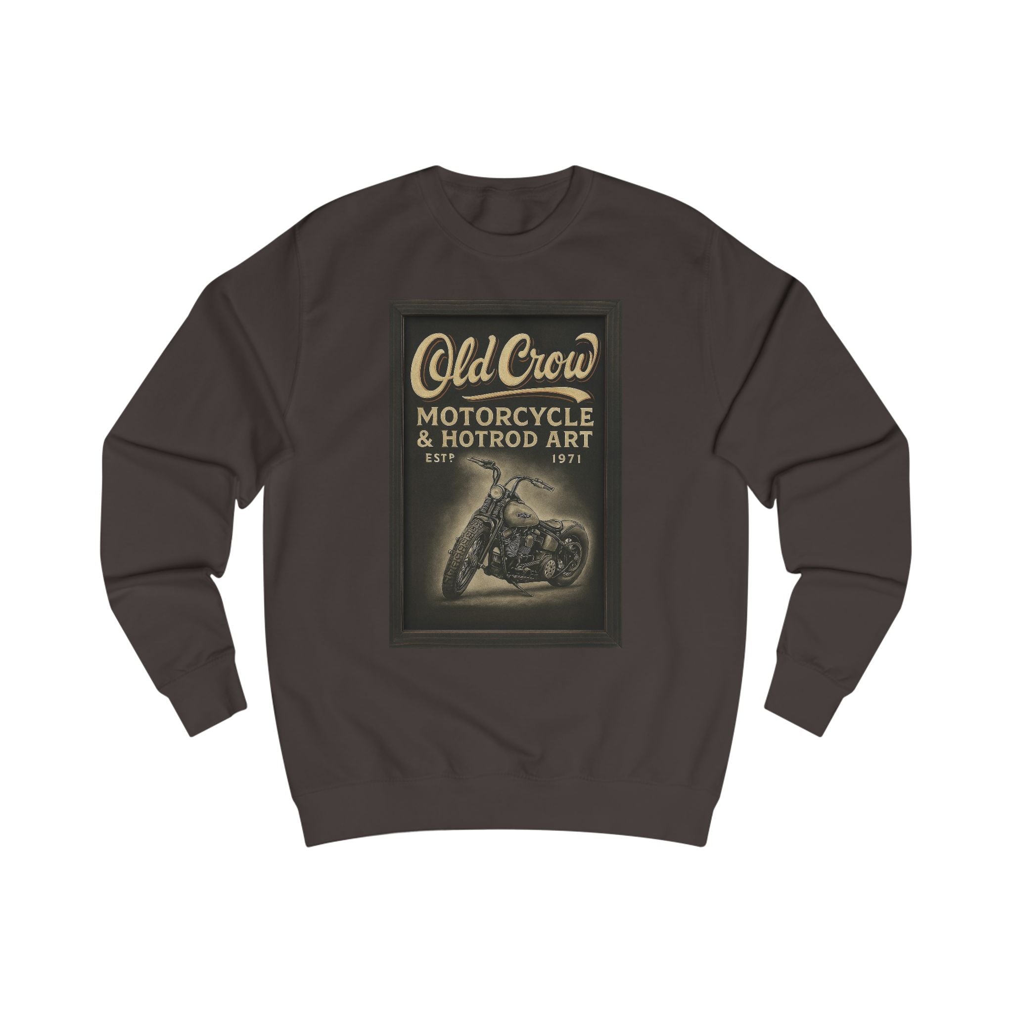 Old Crow Custom Motorcycle Sweatshirt