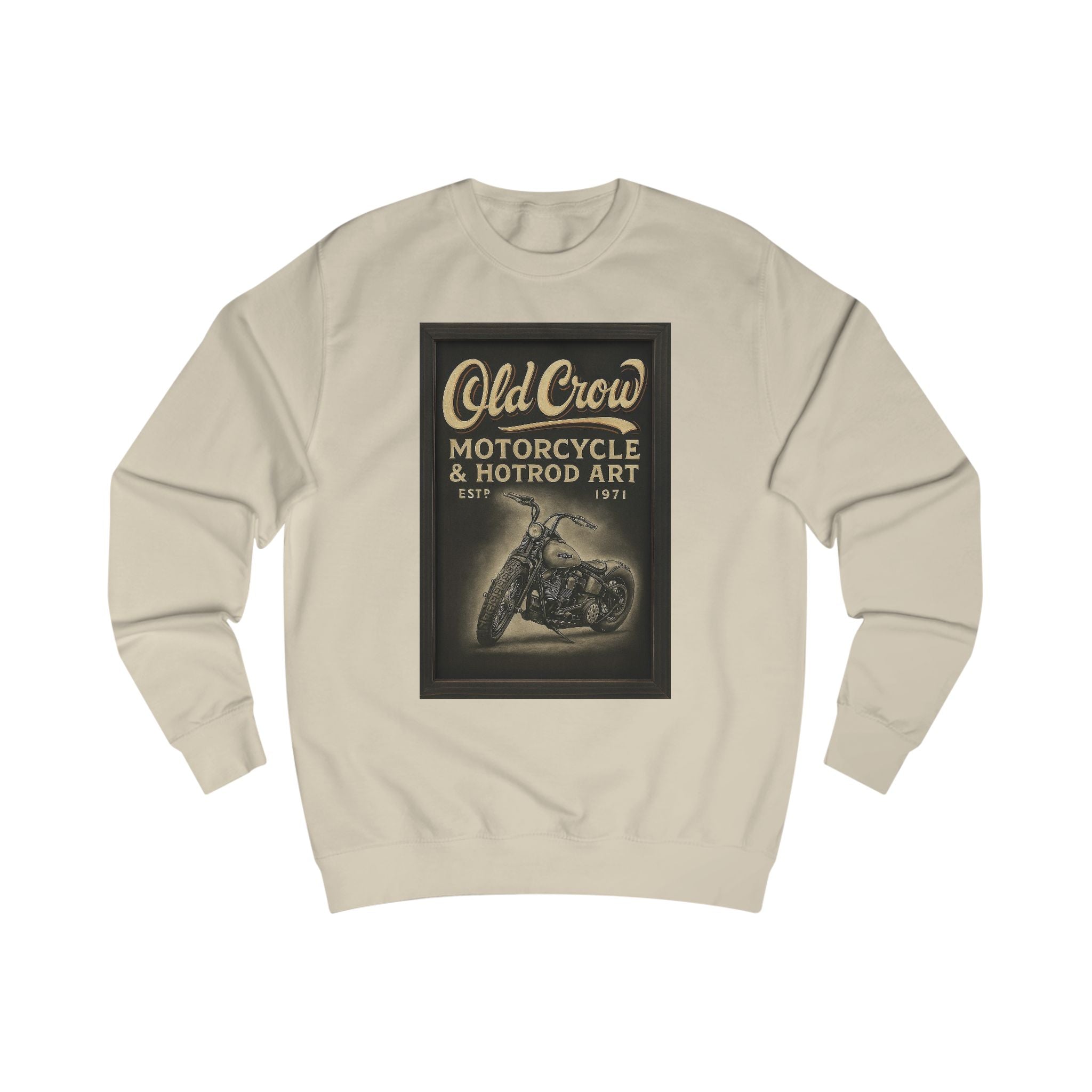 Old Crow Custom Motorcycle Sweatshirt