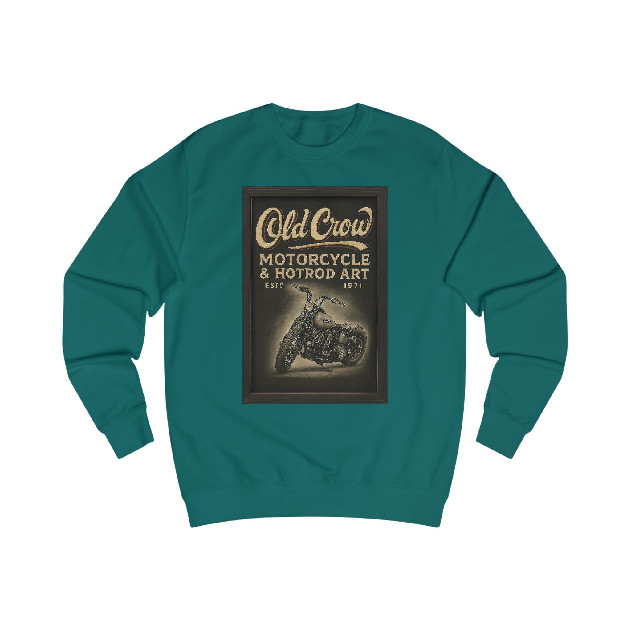 Old Crow Custom Motorcycle Sweatshirt