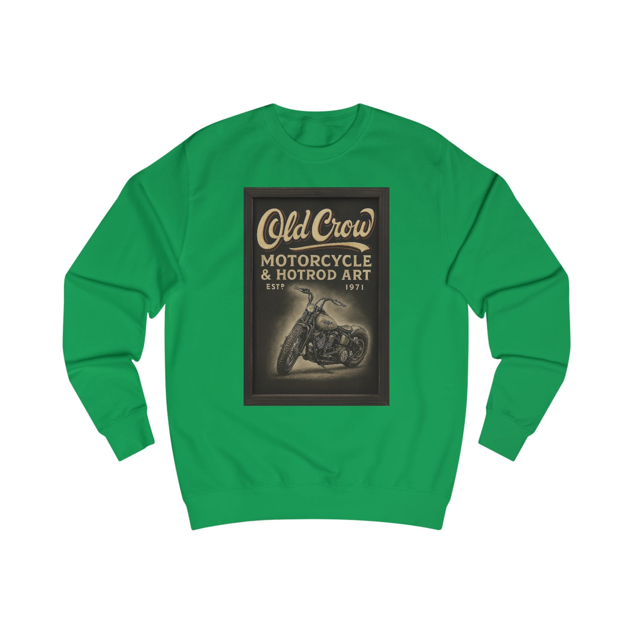 Old Crow Custom Motorcycle Sweatshirt