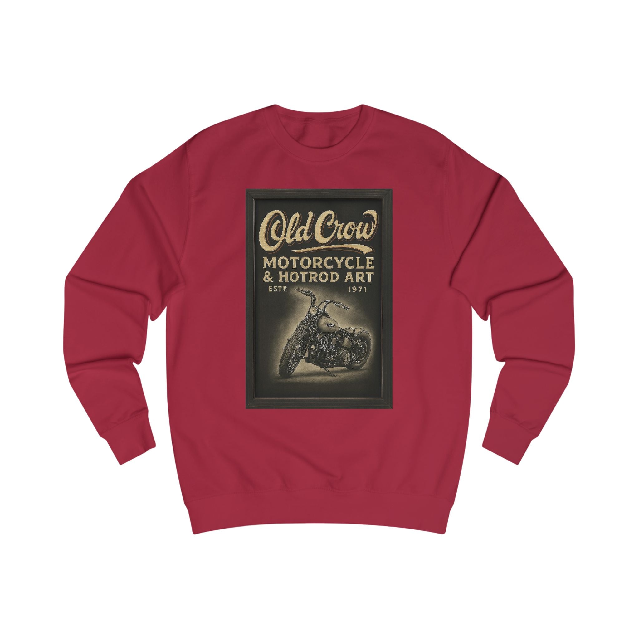 Old Crow Custom Motorcycle Sweatshirt