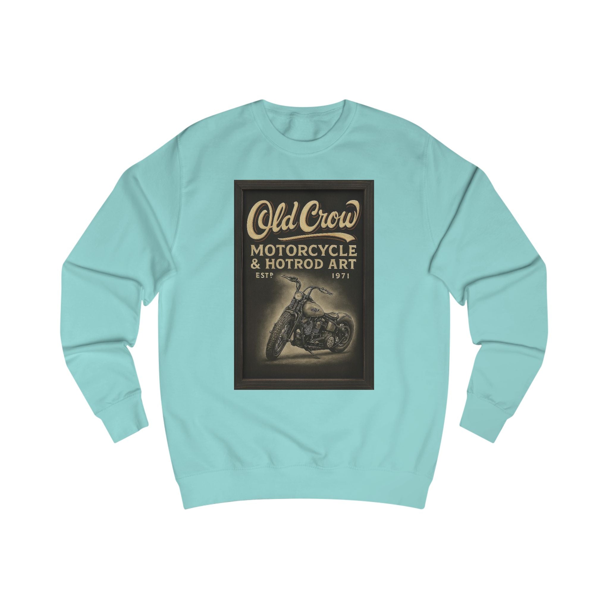 Old Crow Custom Motorcycle Sweatshirt