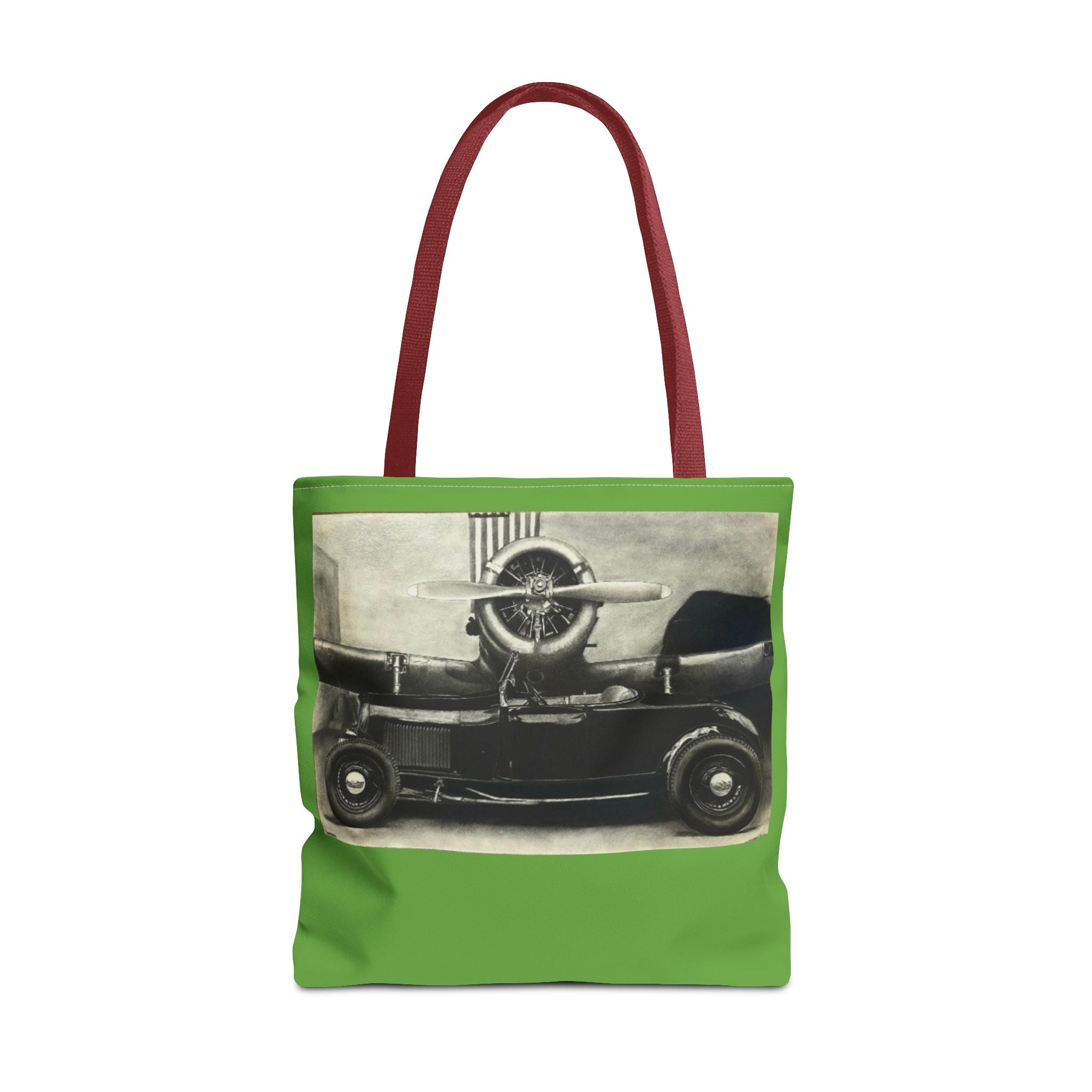 Wings Over Wheels Tote Bag