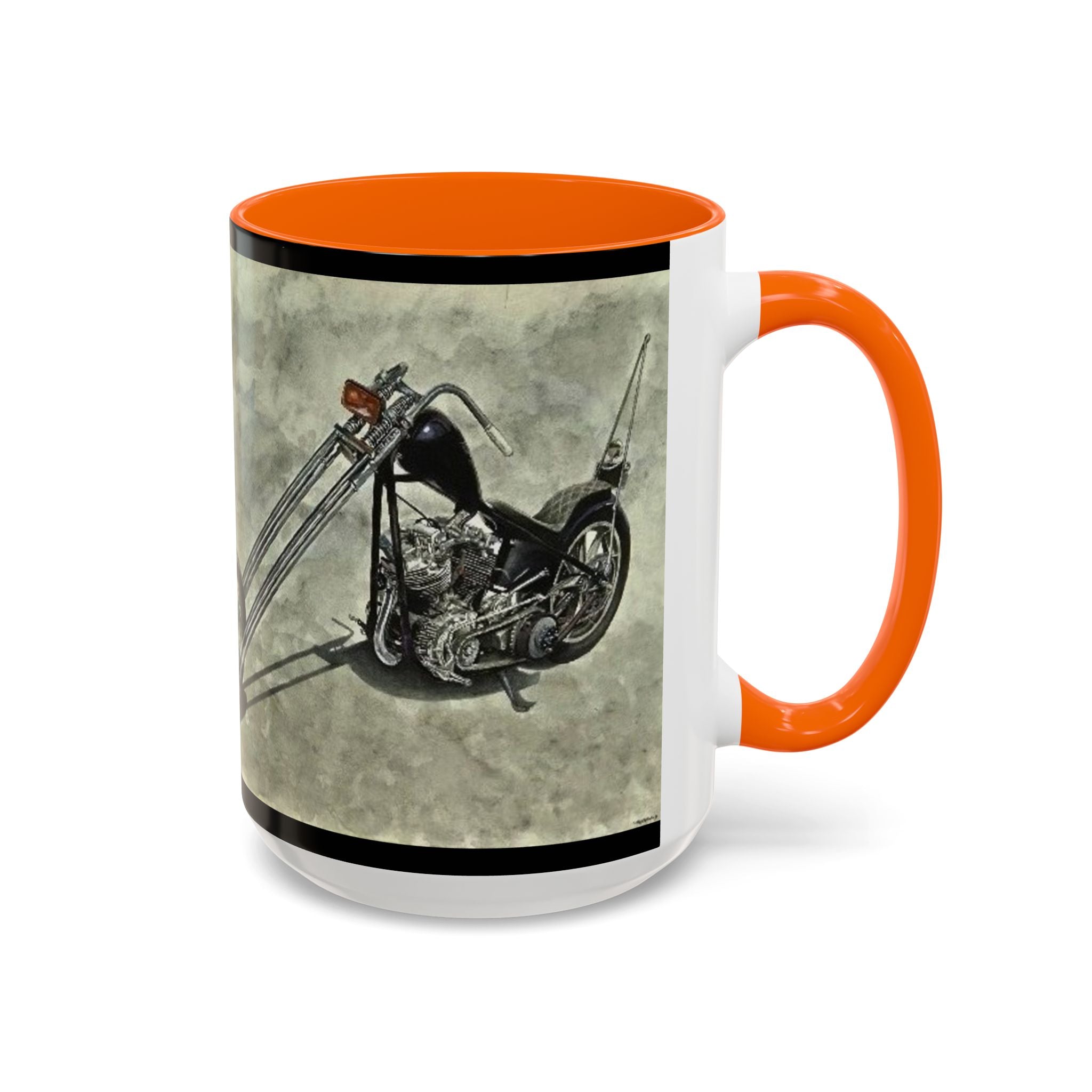 5 Custom Motorcycle Art Coffee Mug