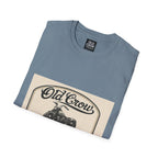 Retro Biker Life Old Crow Shop Sign T-Shirt