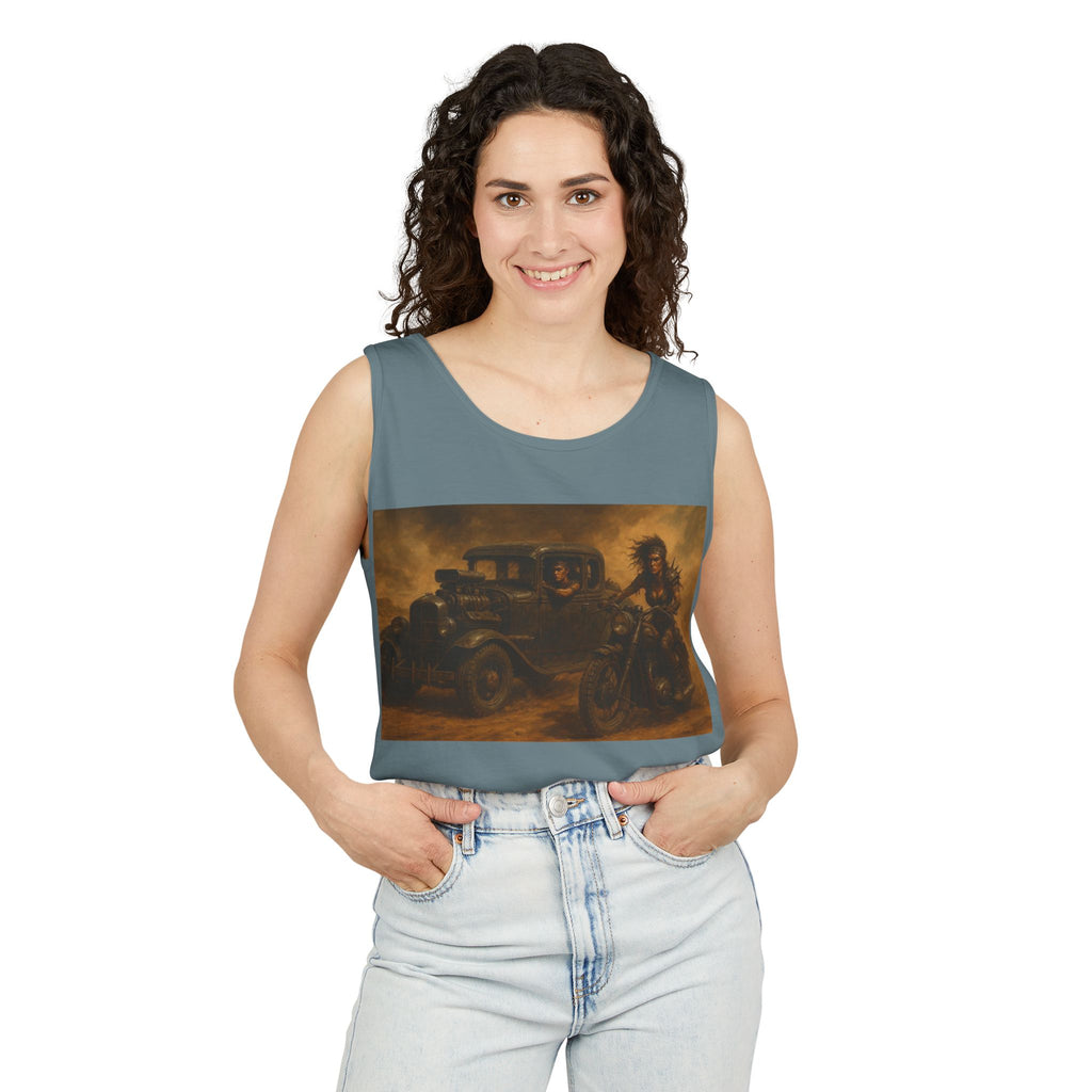 Road Warriors Unisex Garment-Dyed Tank Top
