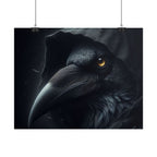 Dark Raven Hooded Rolled Poster
