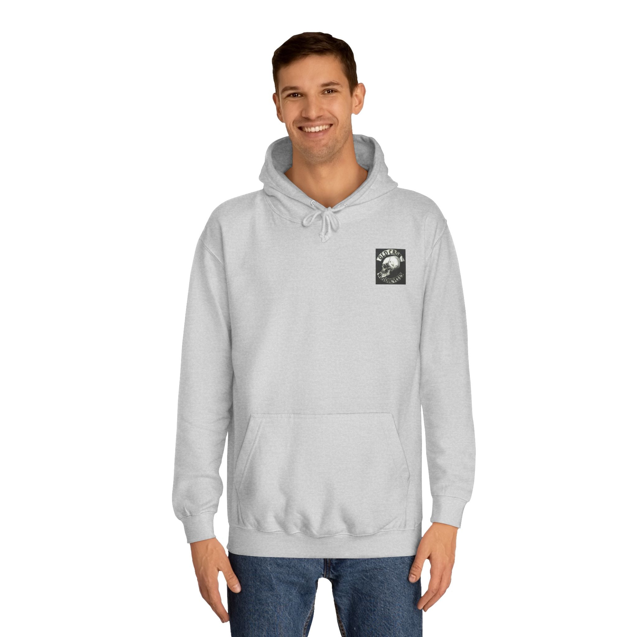 Old Crow Motorcycles Skull Hoodie