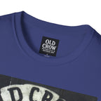 Old Crow Motorcycles Skull Emblem Patch T-Shirt